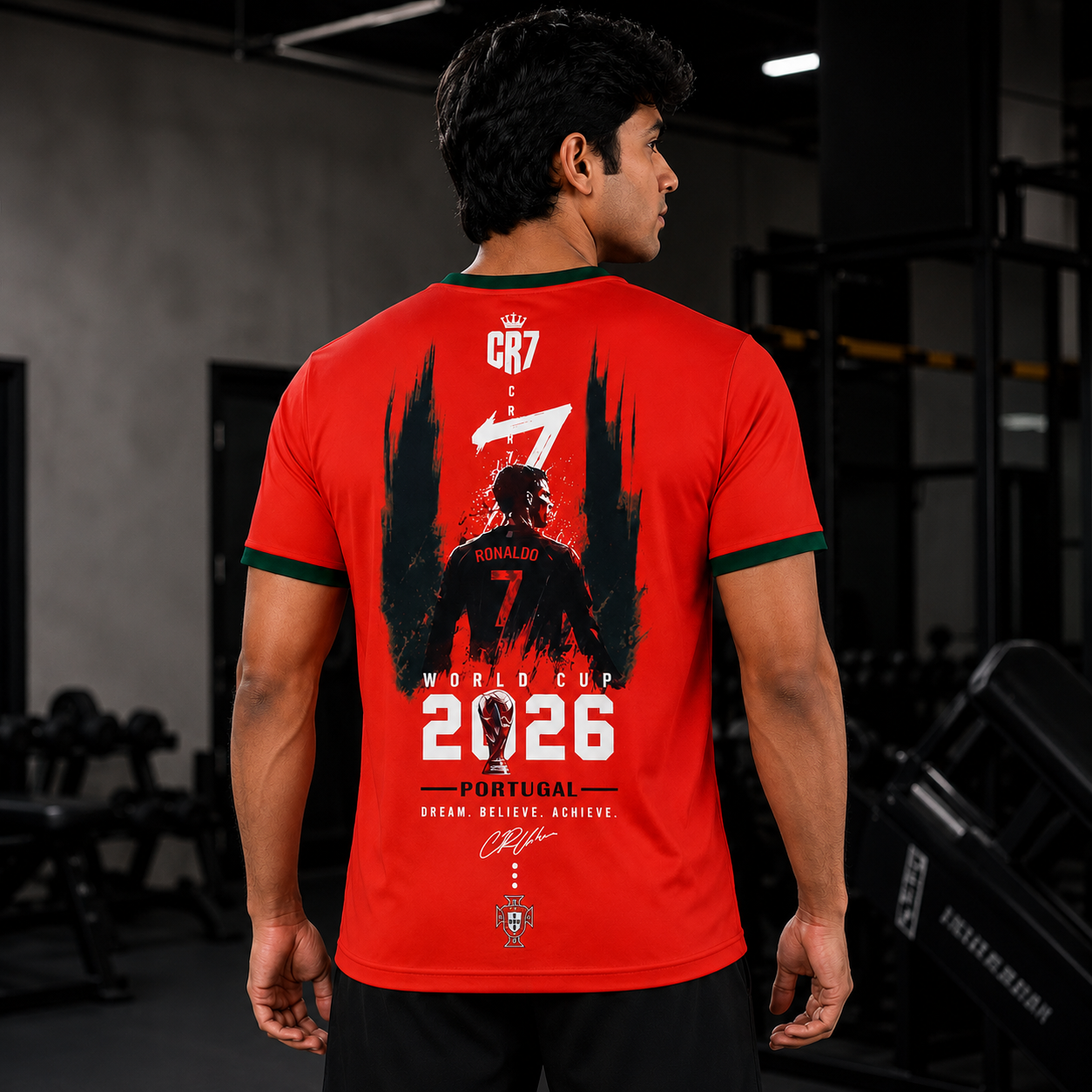 SC Portugal T-Shirt | Portugal Football Dry-Fit Jersey