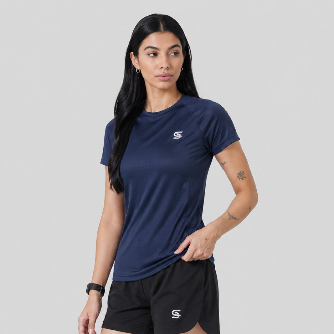 Dynamic Tshirt Women’s – Dry-Fit Workout Shirt | Sports Cartel