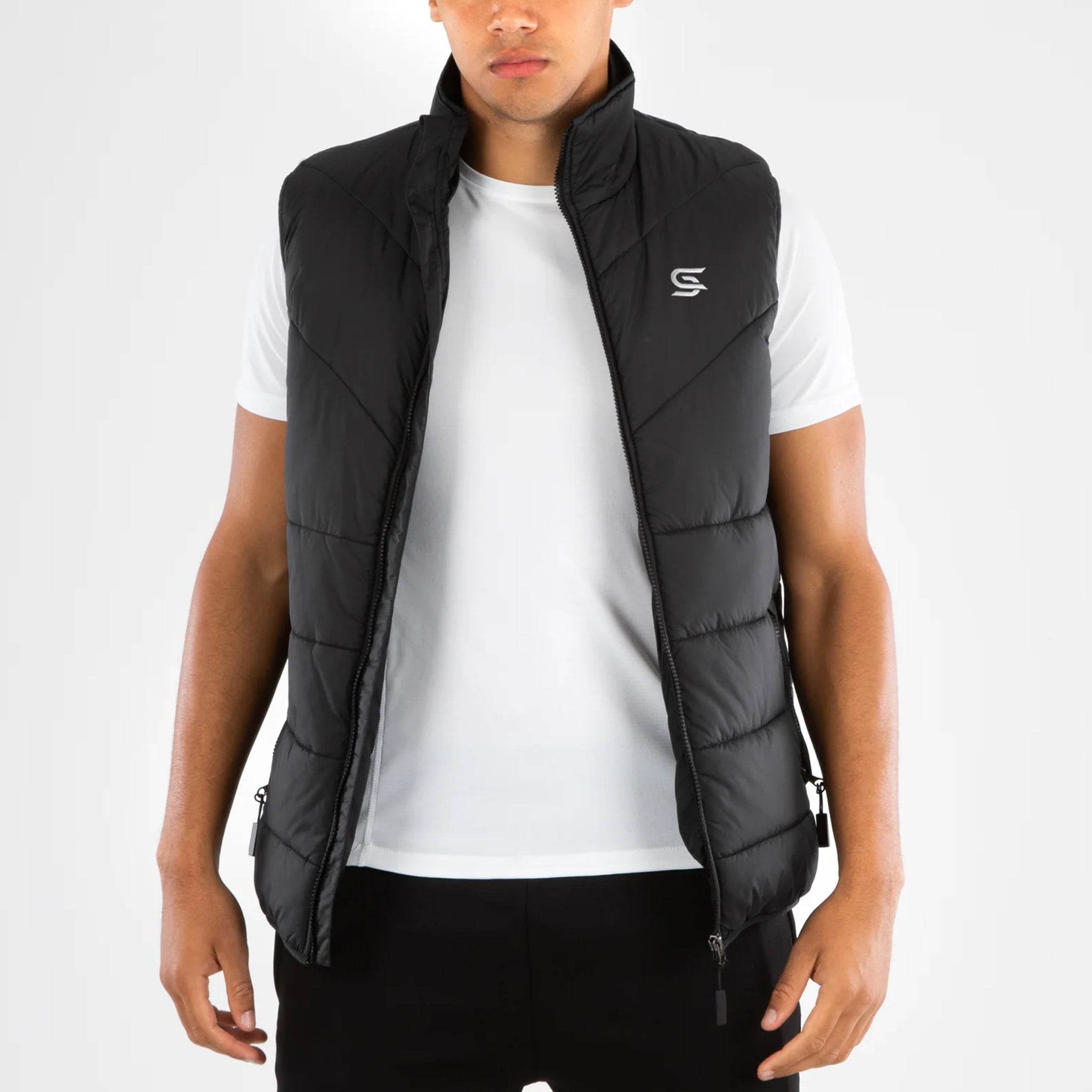 Sleeveless Quilted Zipper - Sports Cartel