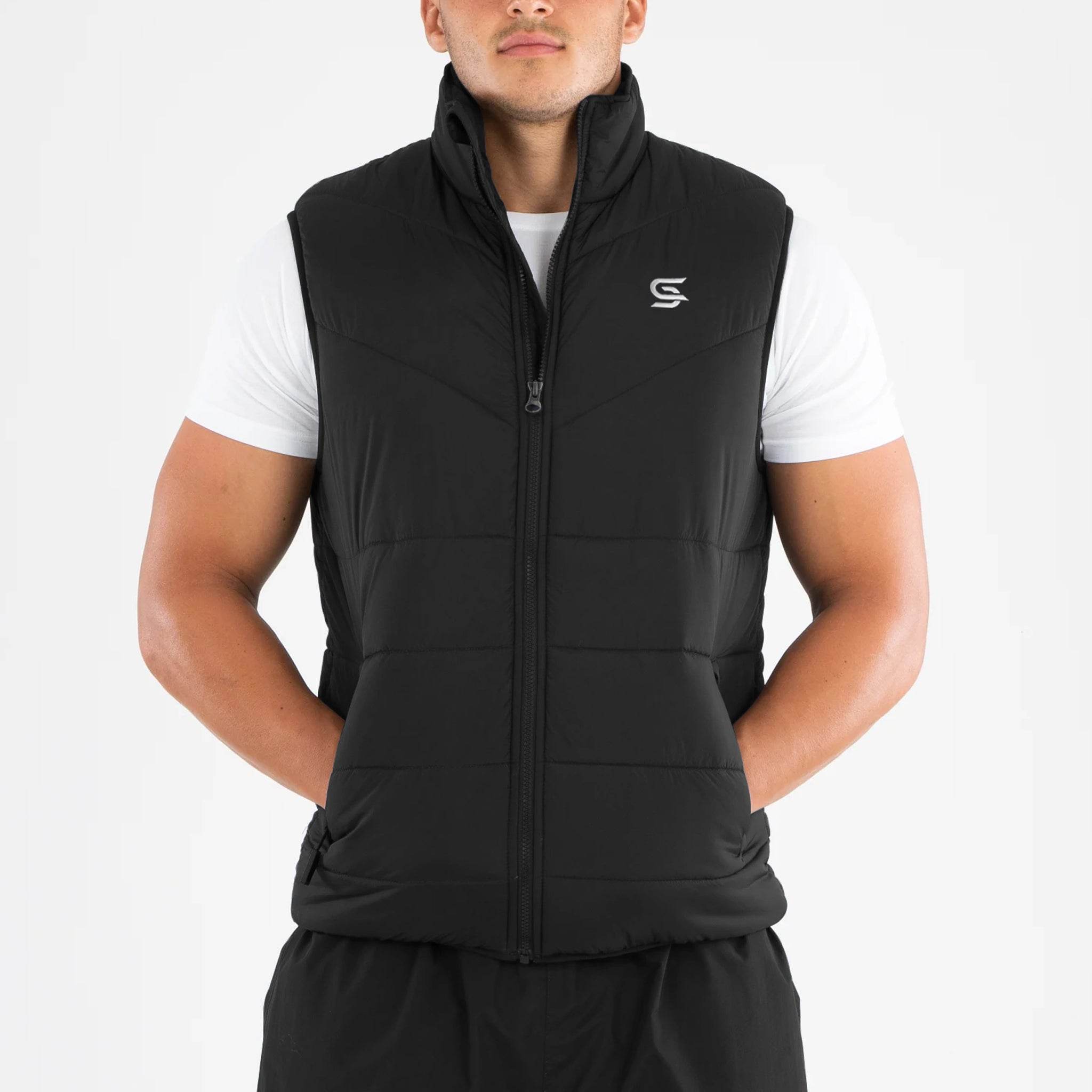 Sleeveless Quilted Zipper - Sports Cartel