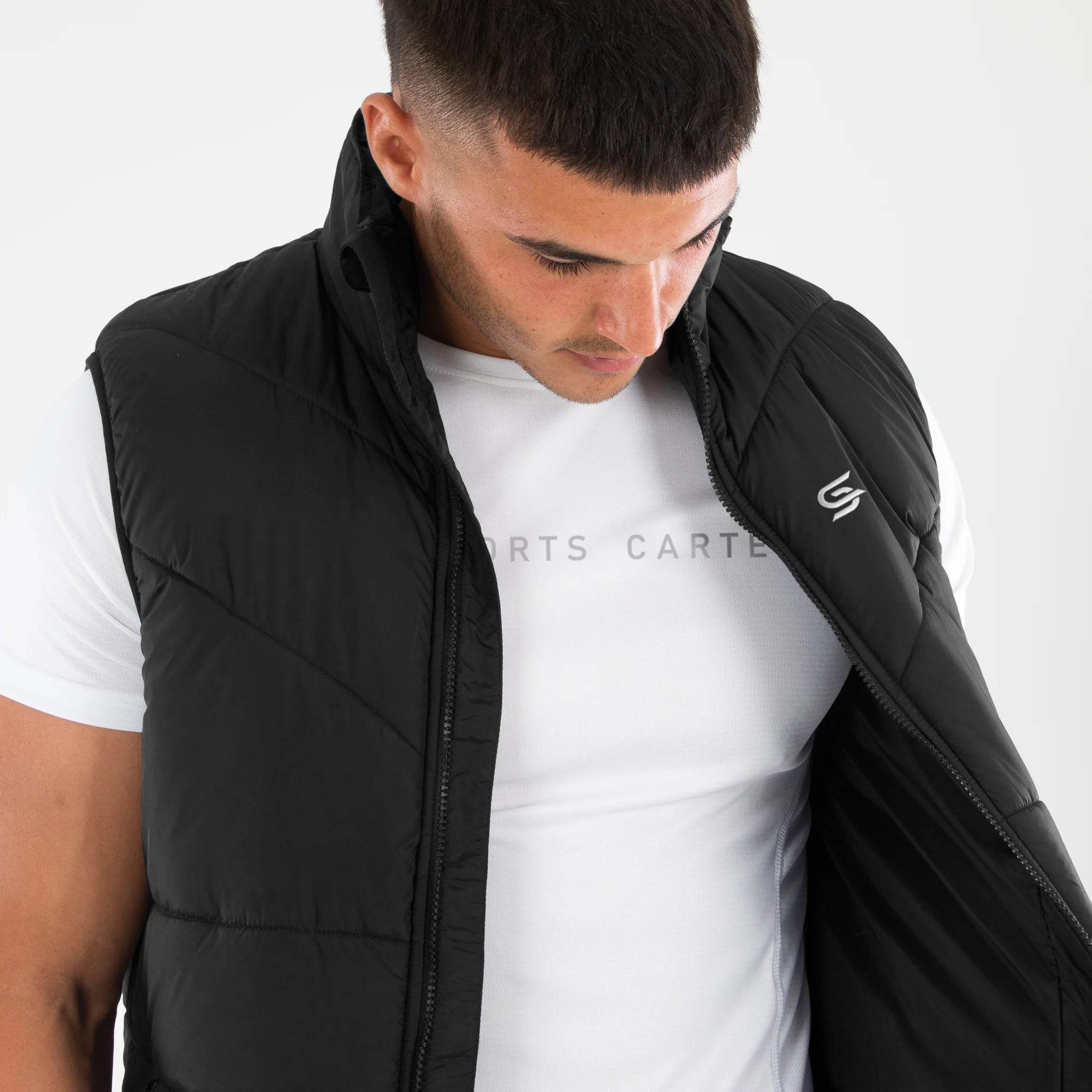 Sleeveless Quilted Zipper - Sports Cartel
