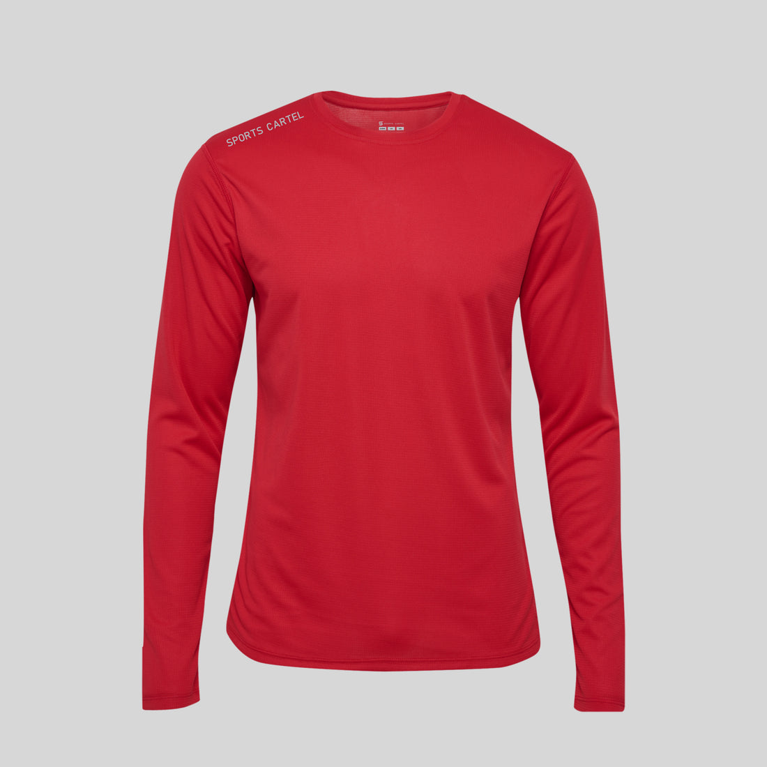 Sprint Tshirt Red Men's L/S | Full Sleeve Men's | Sports Cartel