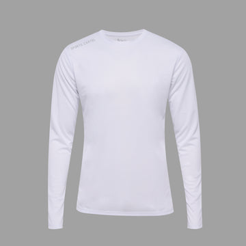 Sprint Tshirt White Men's L/S - Sports Cartel