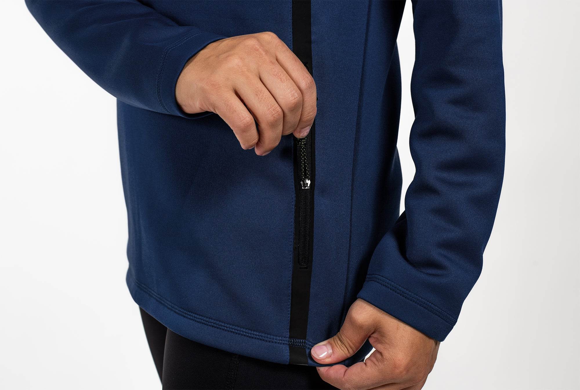 Relay Hoodie Navy - Womens - Sports Cartel