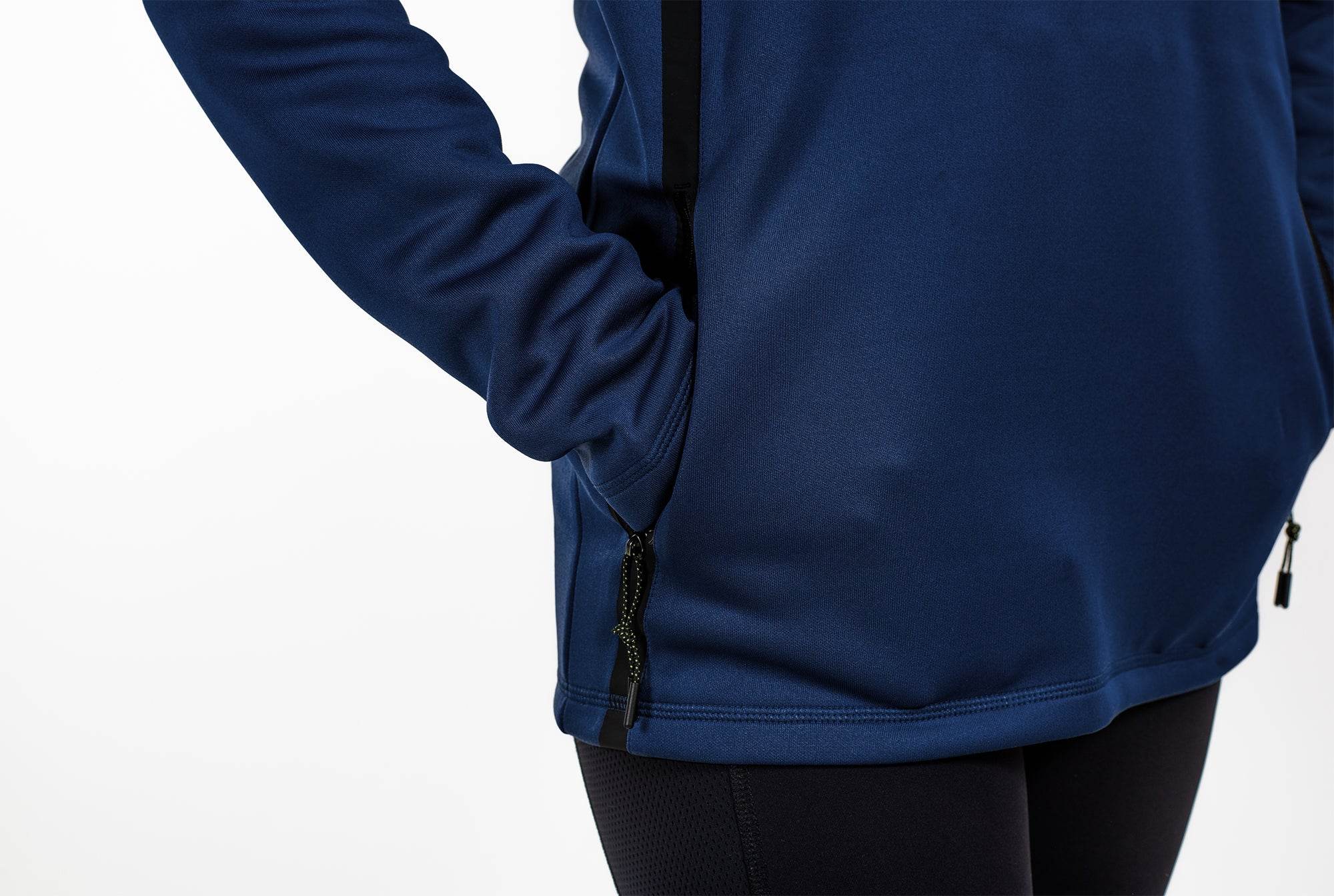Relay Hoodie Navy - Womens - Sports Cartel