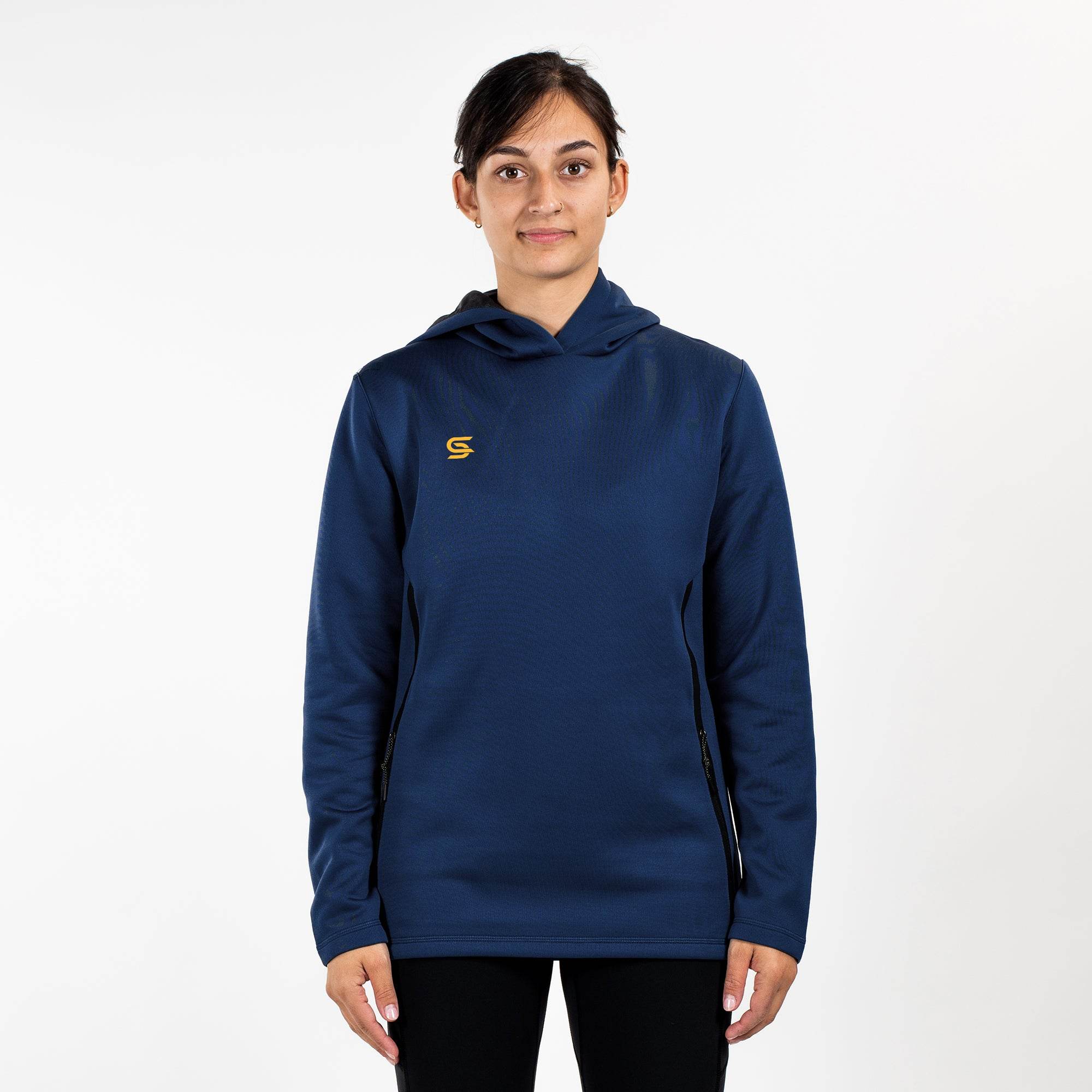 Relay Hoodie Navy - Womens - Sports Cartel