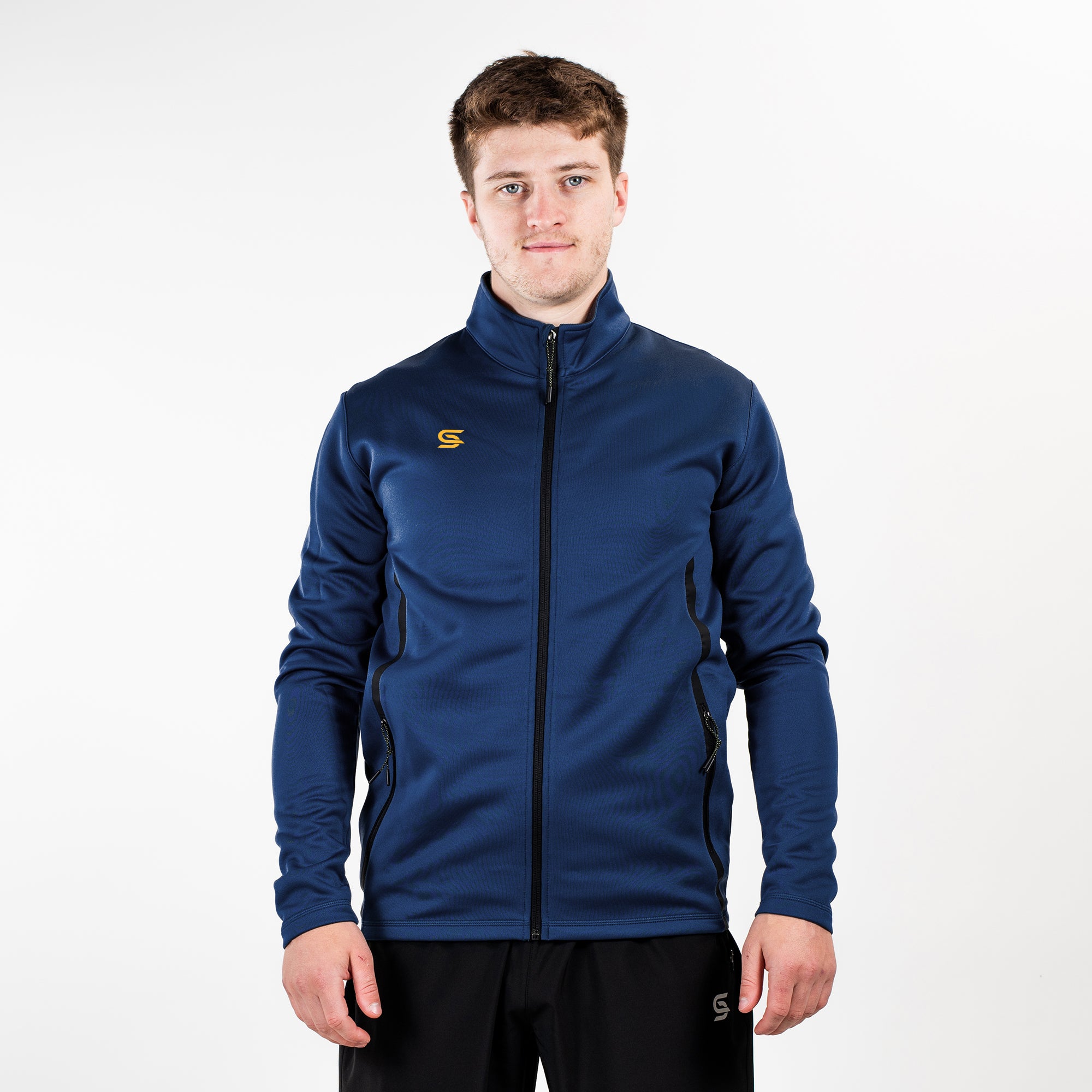 Sports zipper clearance jacket