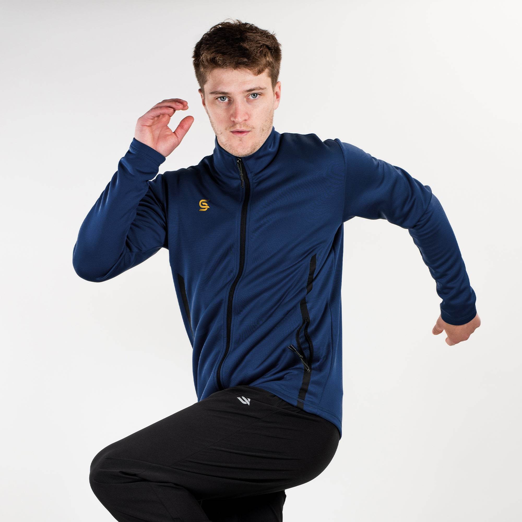 Relay Zipper Navy - Mens - Sports Cartel