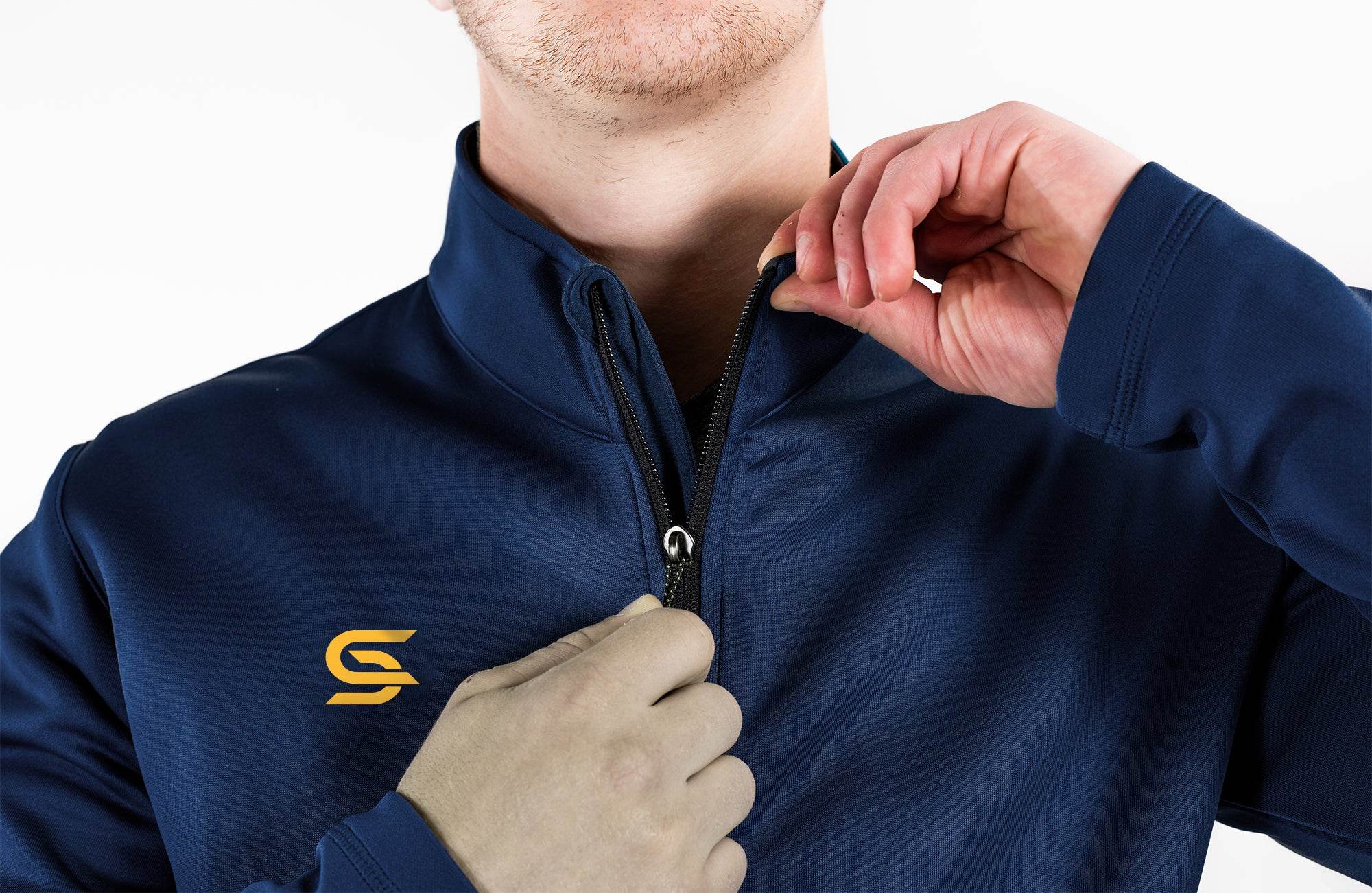 Relay Zipper Navy - Mens - Sports Cartel