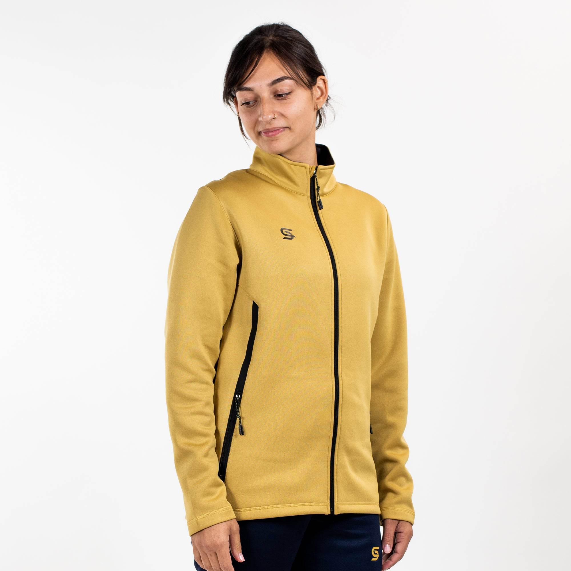 Relay Zipper Gold - Womens - Sports Cartel
