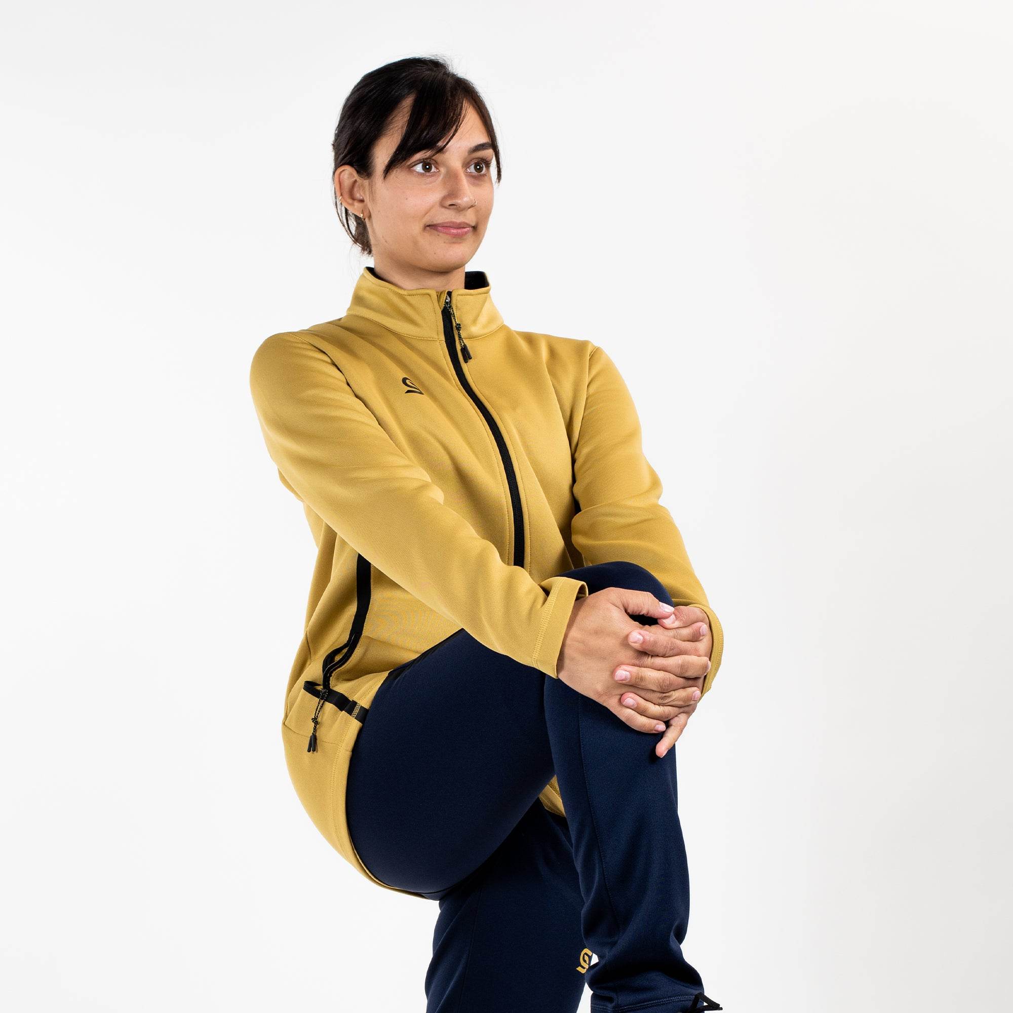 Relay Zipper Gold - Womens - Sports Cartel