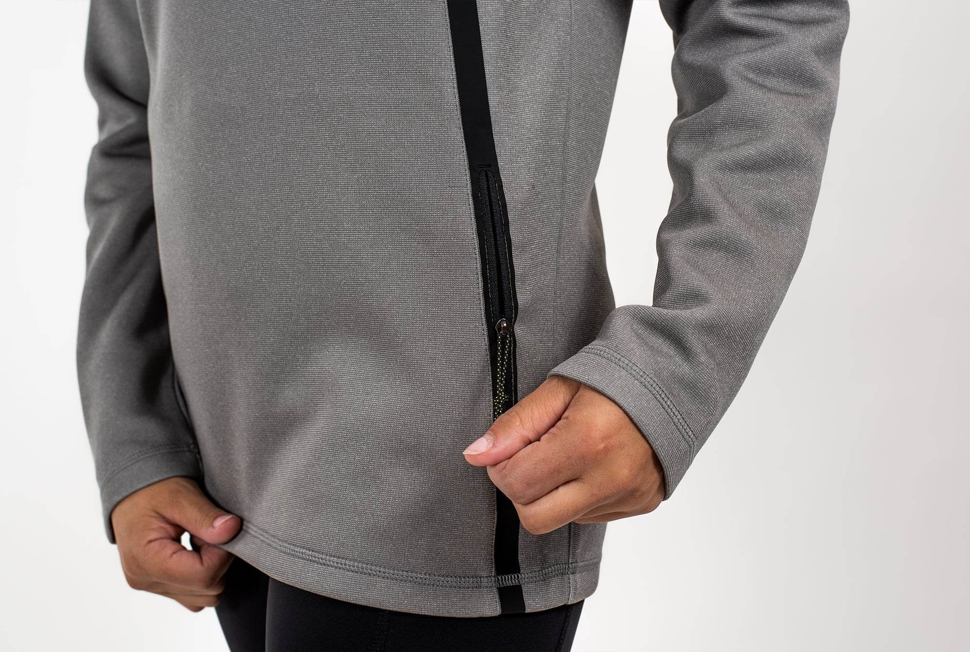 Relay Hoodie Grey - Womens - Sports Cartel