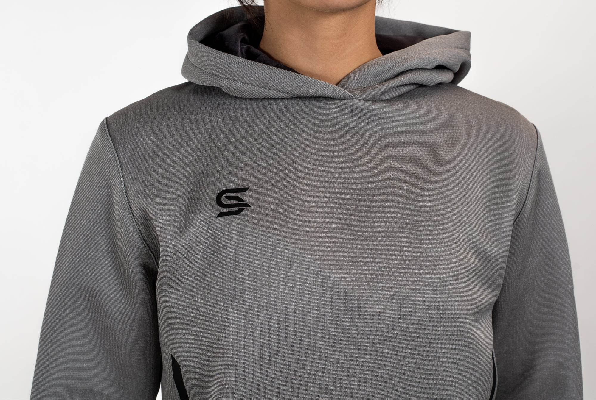 Relay Hoodie Grey - Womens - Sports Cartel