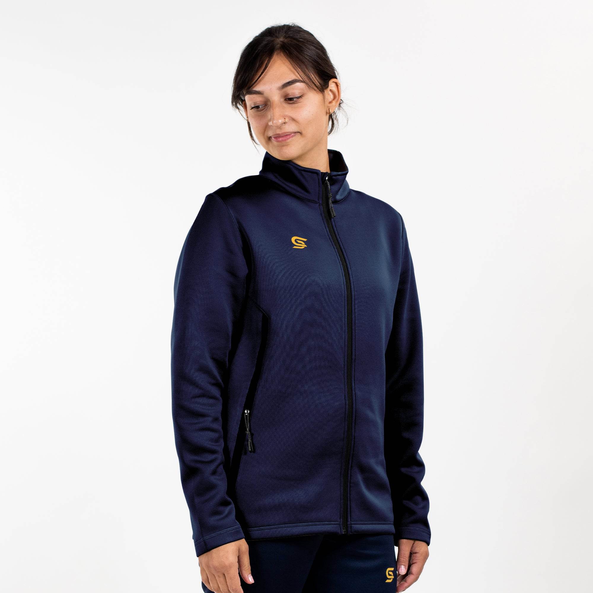 Relay Zipper Navy - Womens - Sports Cartel