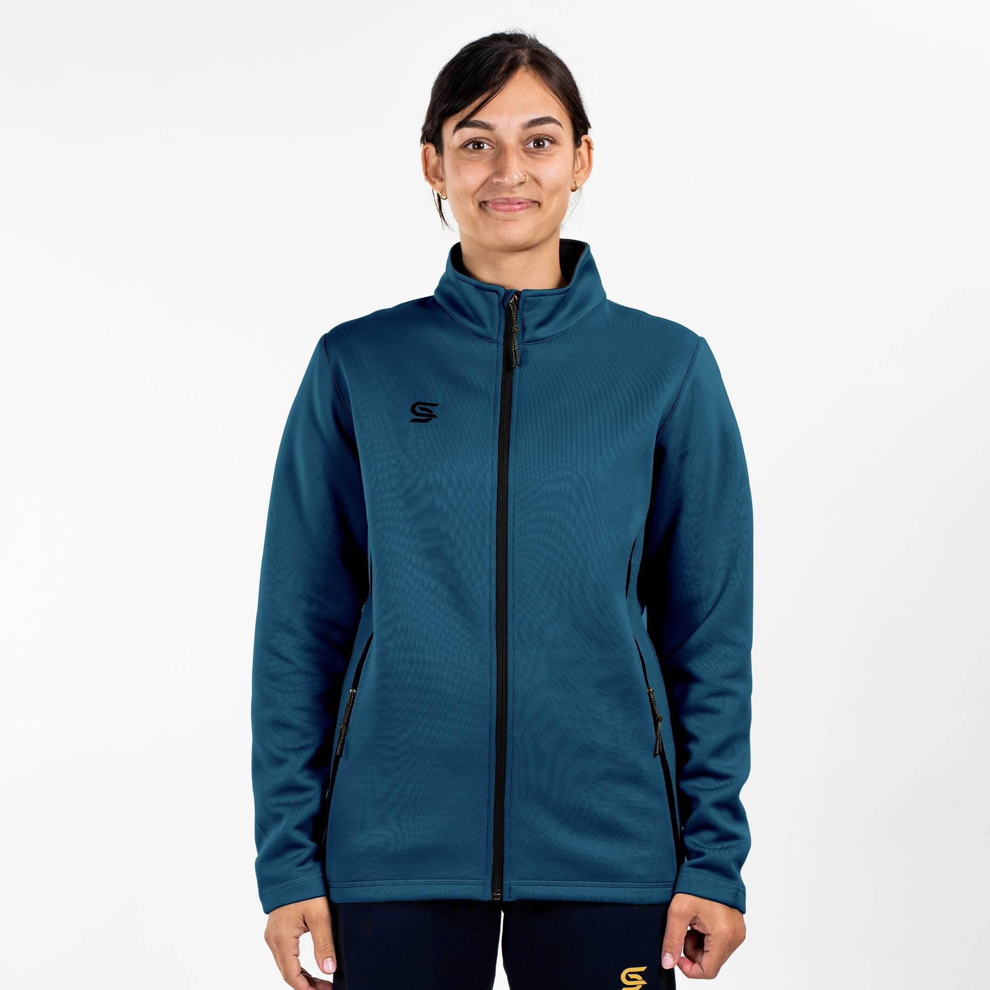 Relay Zipper Ocean Blue - Womens - Sports Cartel
