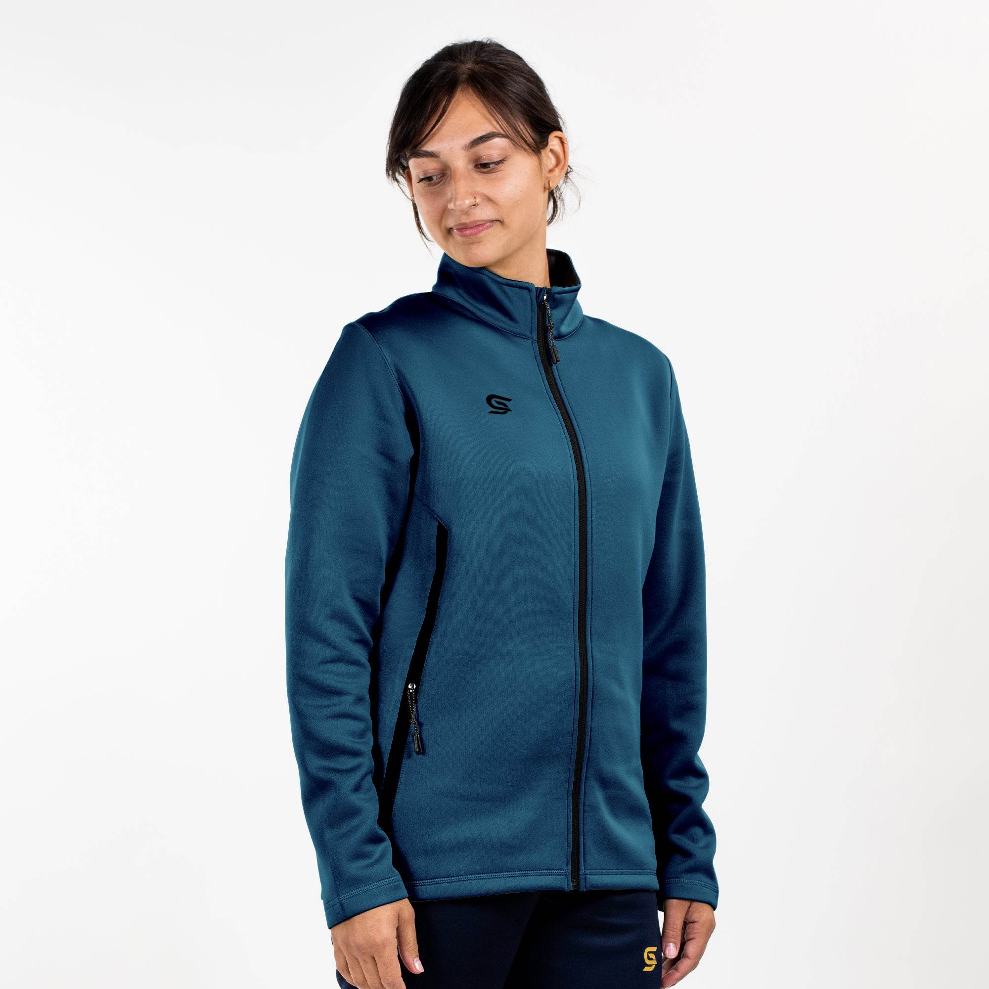 Relay Zipper Ocean Blue - Womens - Sports Cartel
