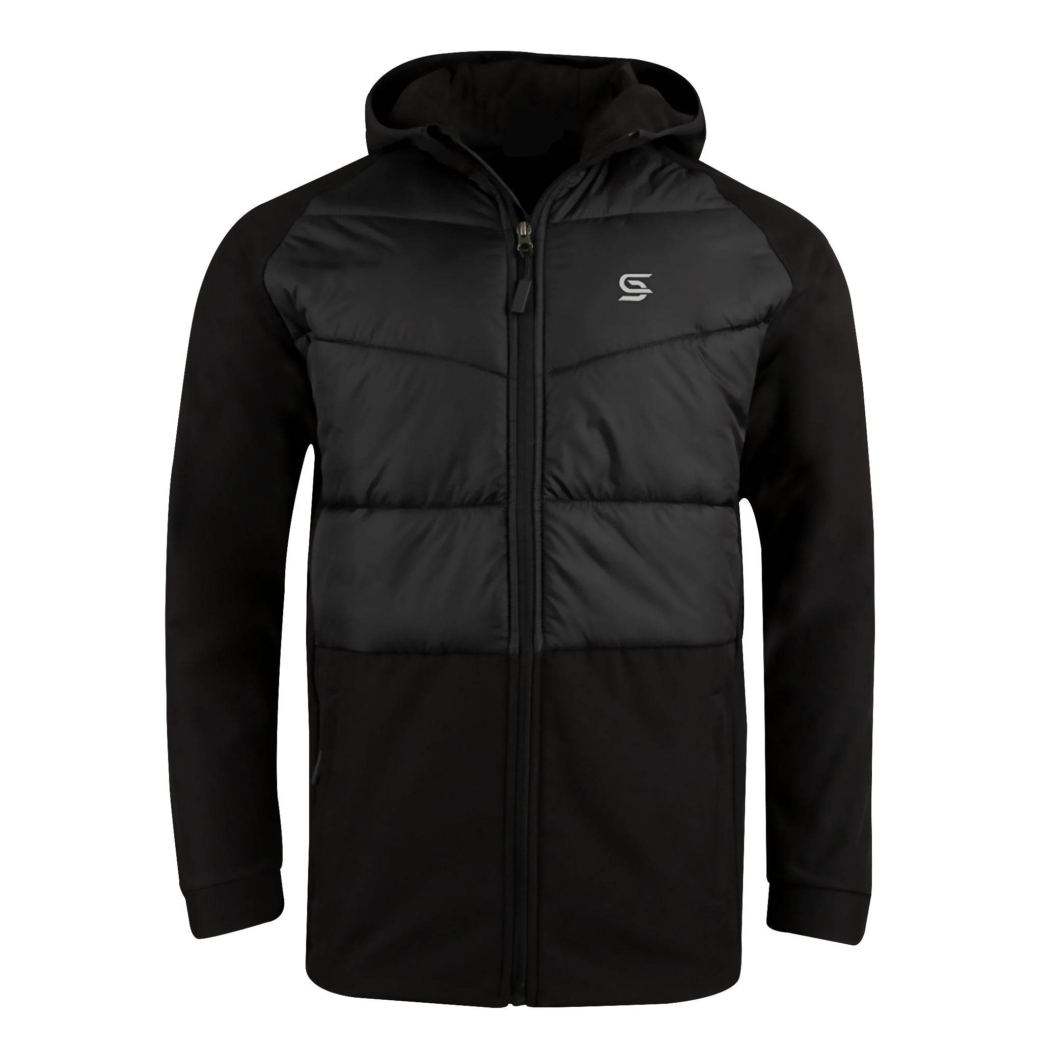 Hybrid Quilted Zipper Hood - Sports Cartel