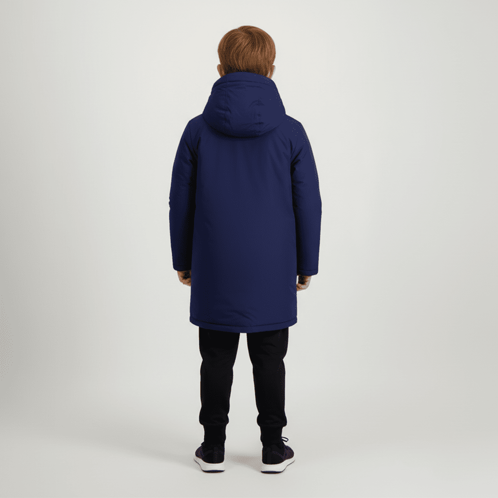 Junior Rever Long Coat - Sports Cartel