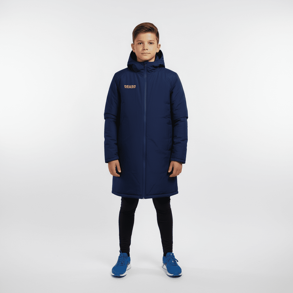 Junior Rever Long Coat - Sports Cartel