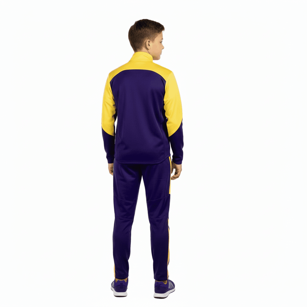 Junior Rever Tracksuit With Layer - Sports Cartel