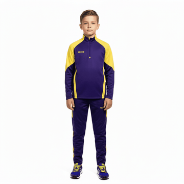 Junior Rever Tracksuit With Layer - Sports Cartel