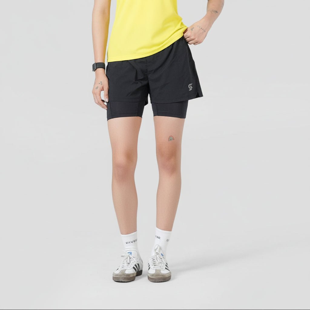 RelaxFit 2 in 1 Shorts Women's - Sports Cartel