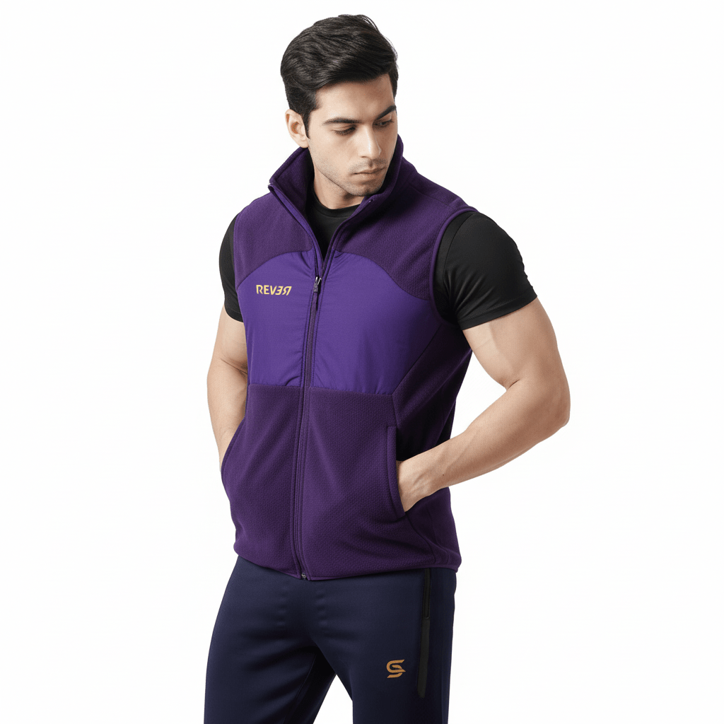 Rever Fleece Vest - Sports Cartel