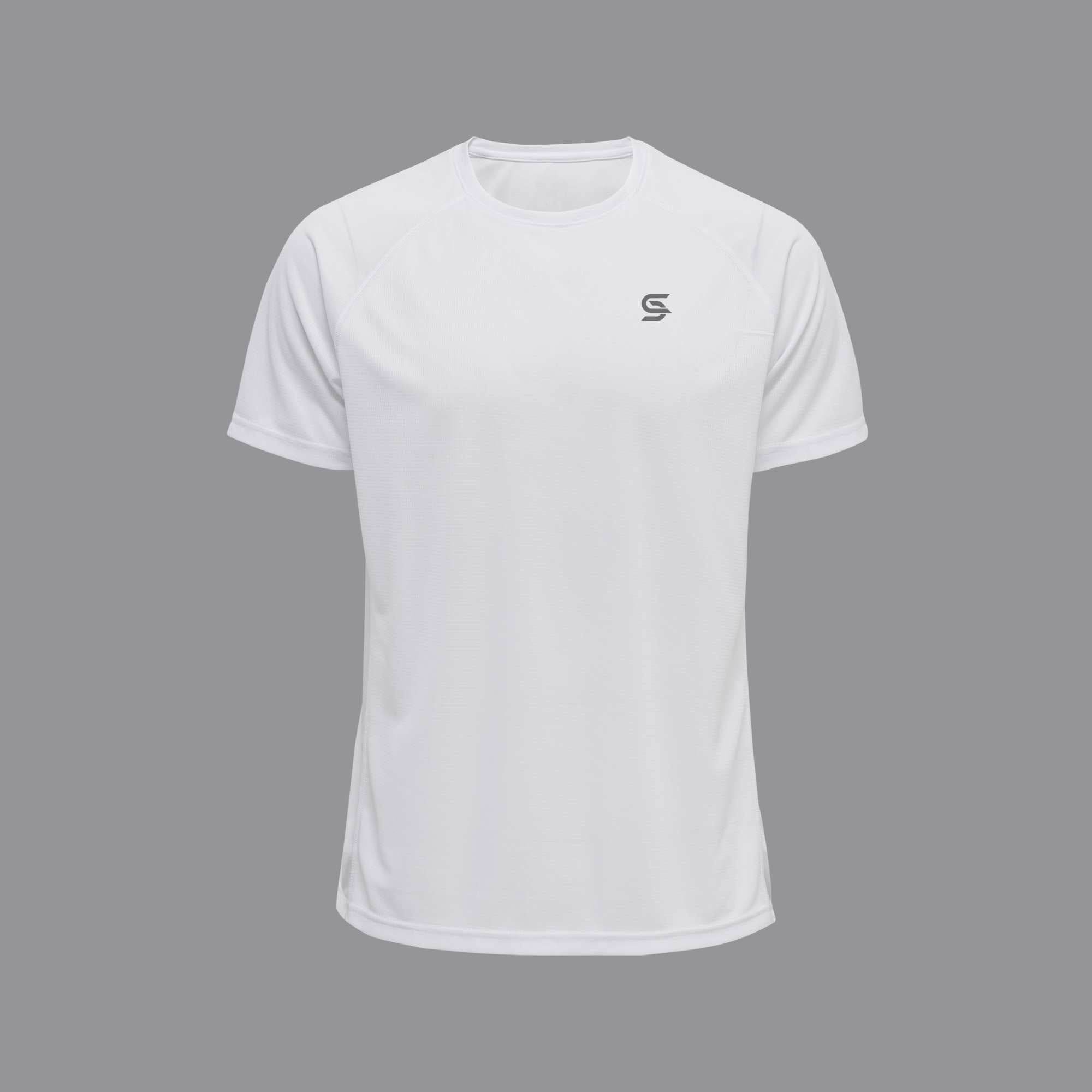 Dynamic Tshirt White Men's - Sports Cartel