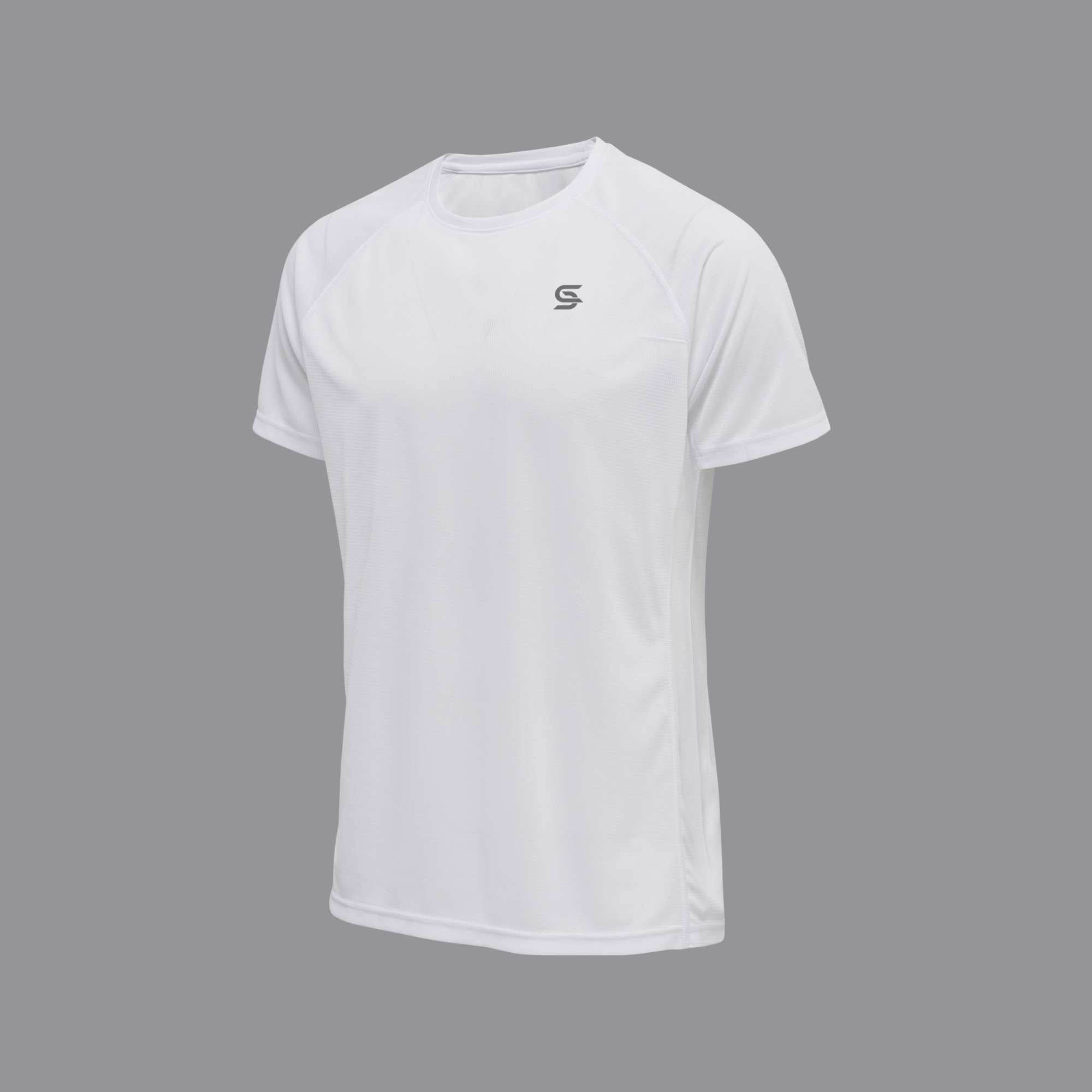Dynamic Tshirt White Men's - Sports Cartel