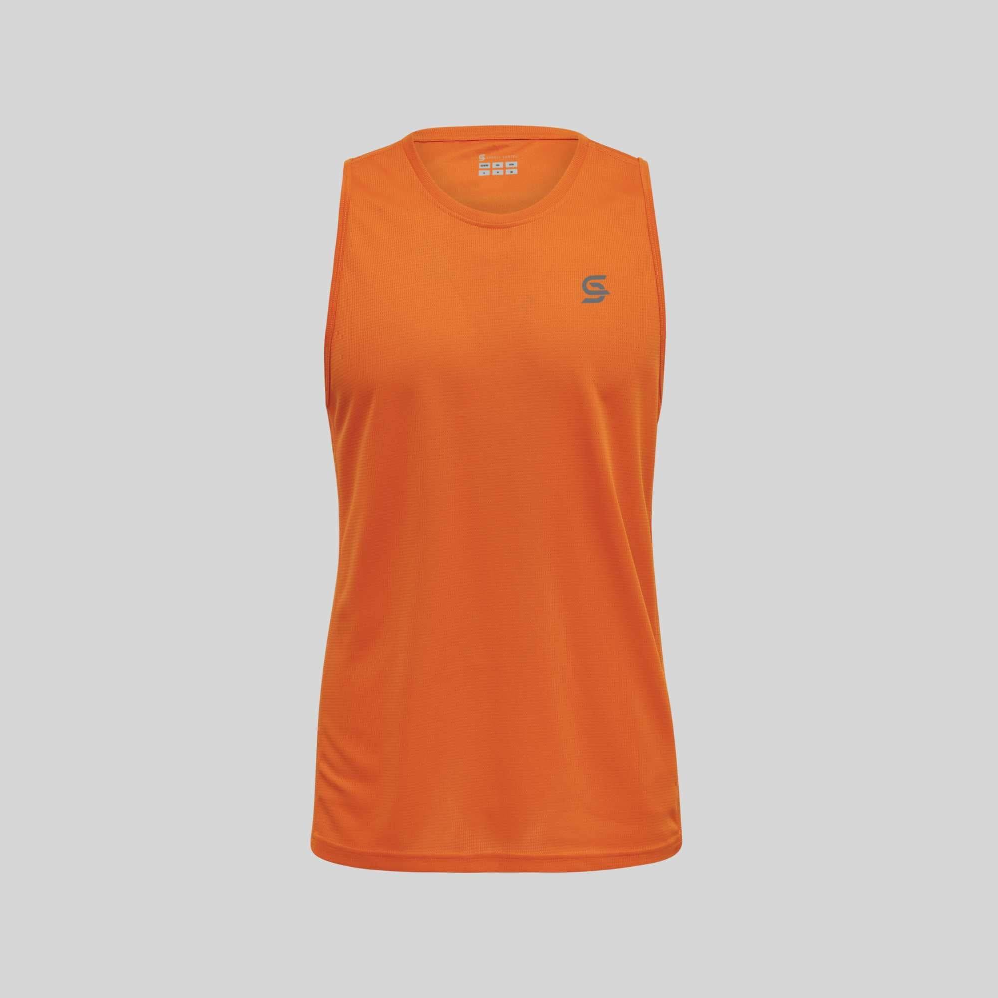 Athletic TankTop Orange Men's - Sports Cartel