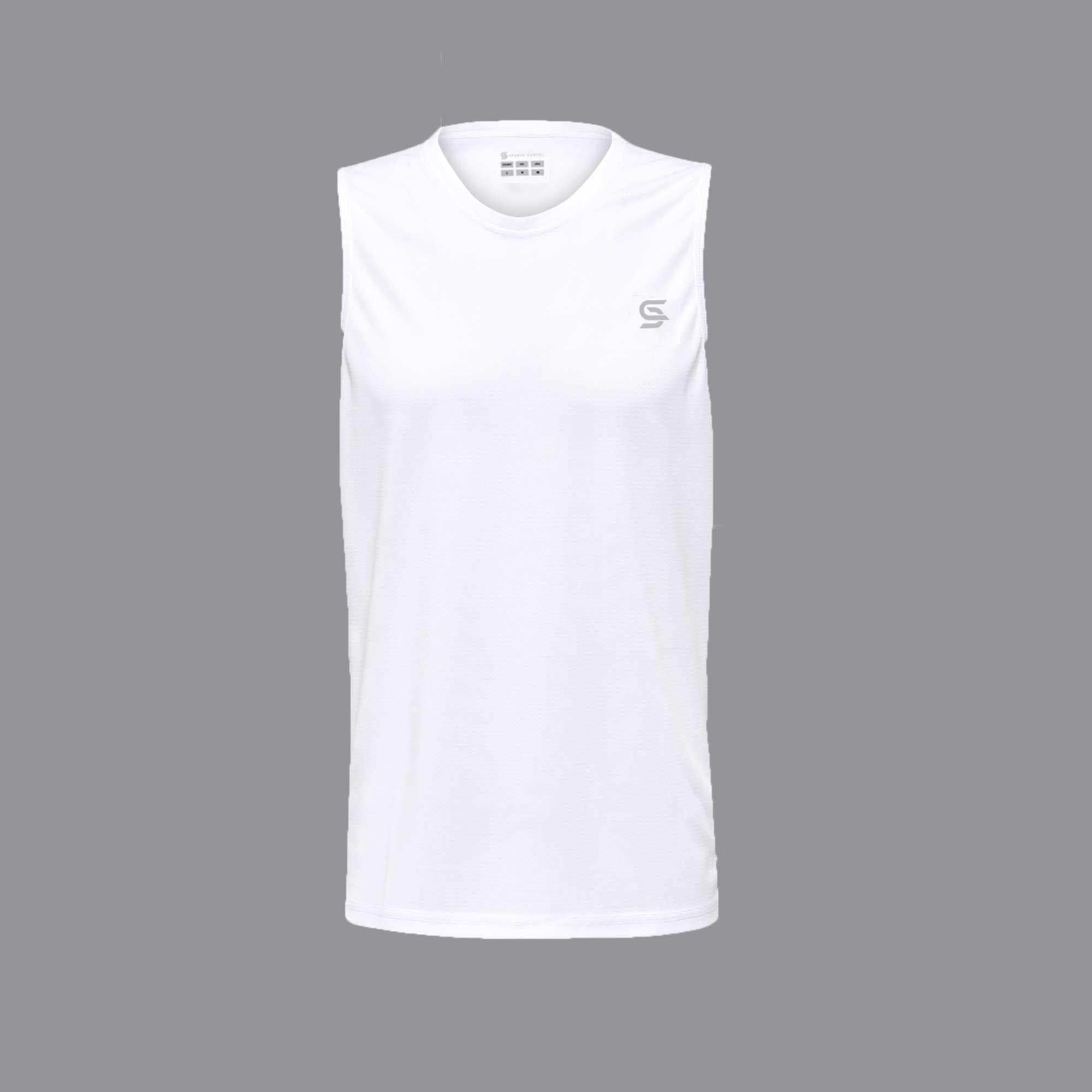 Athletic TankTop White Men's - Sports Cartel