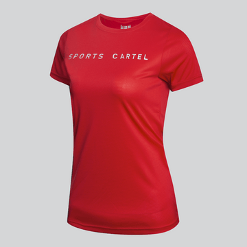 Vigor Tshirt Red Women's - Sports Cartel