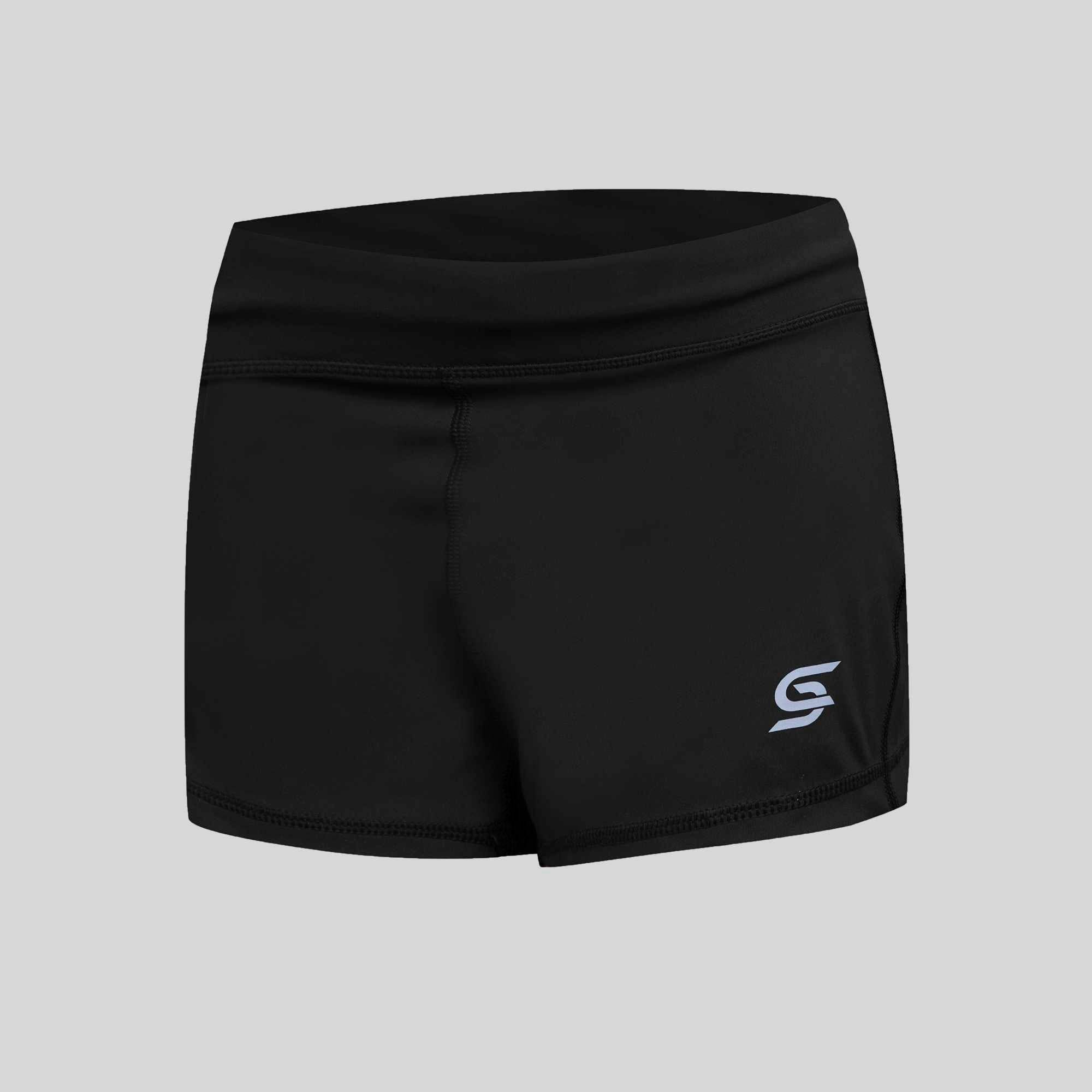 Vigor HotPants Black Women's - Sports Cartel