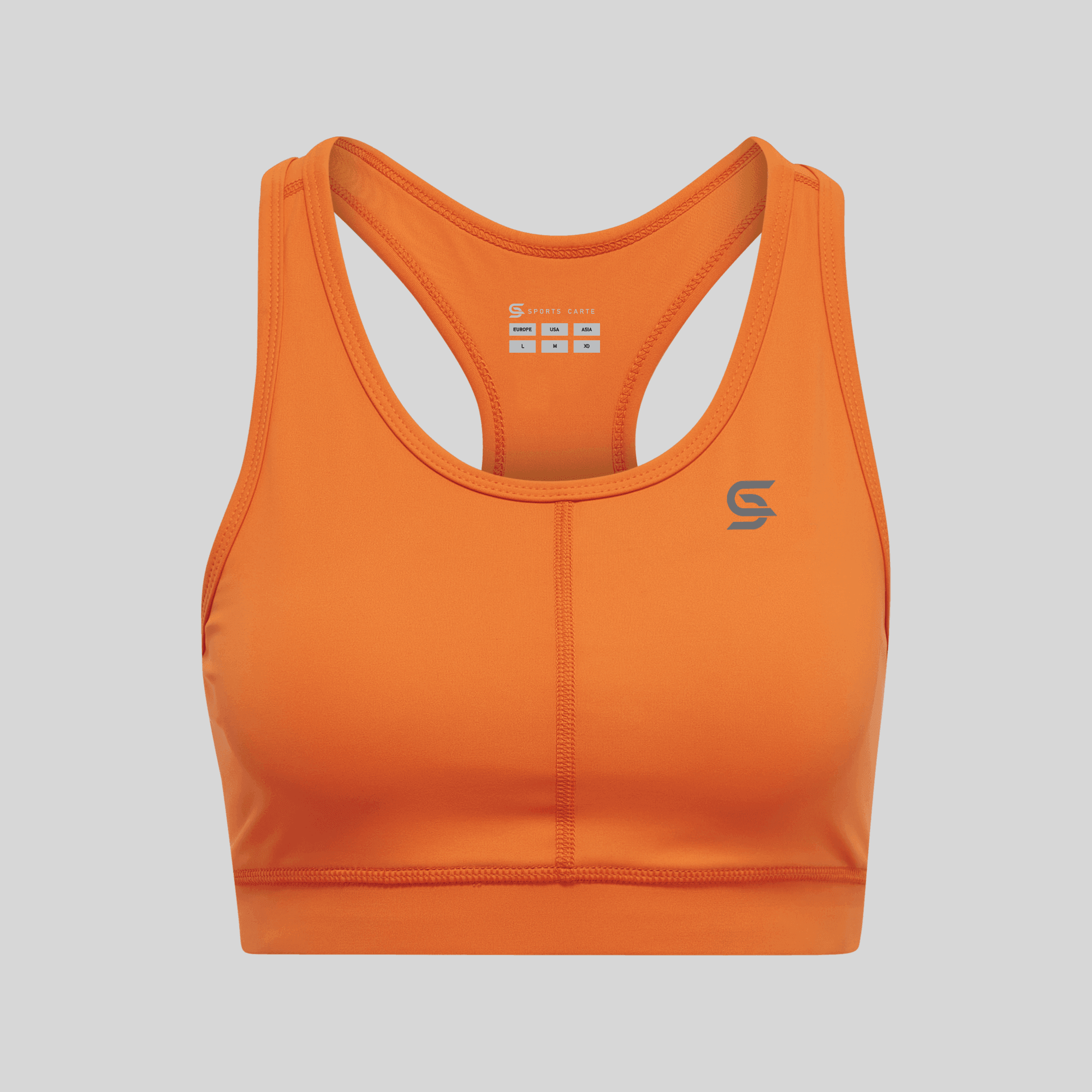 Vigor Sports Bra Orange - Sports Cartel