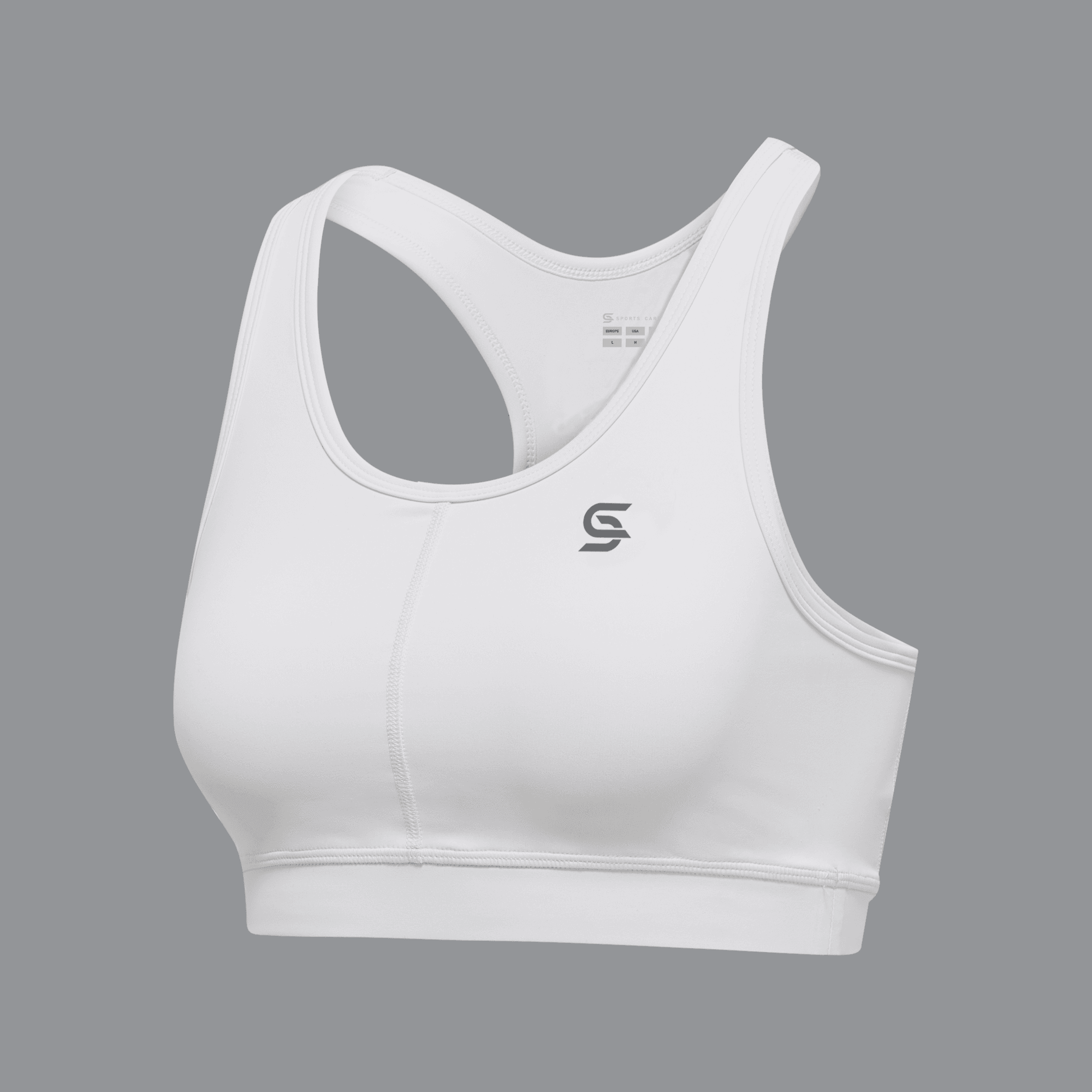 Vigor Sports Bra White - Sports Cartel