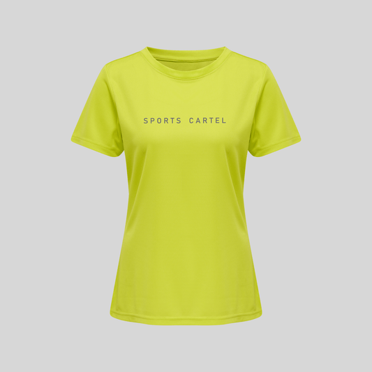 Vigor Tshirt Lime Women's - Sports Cartel