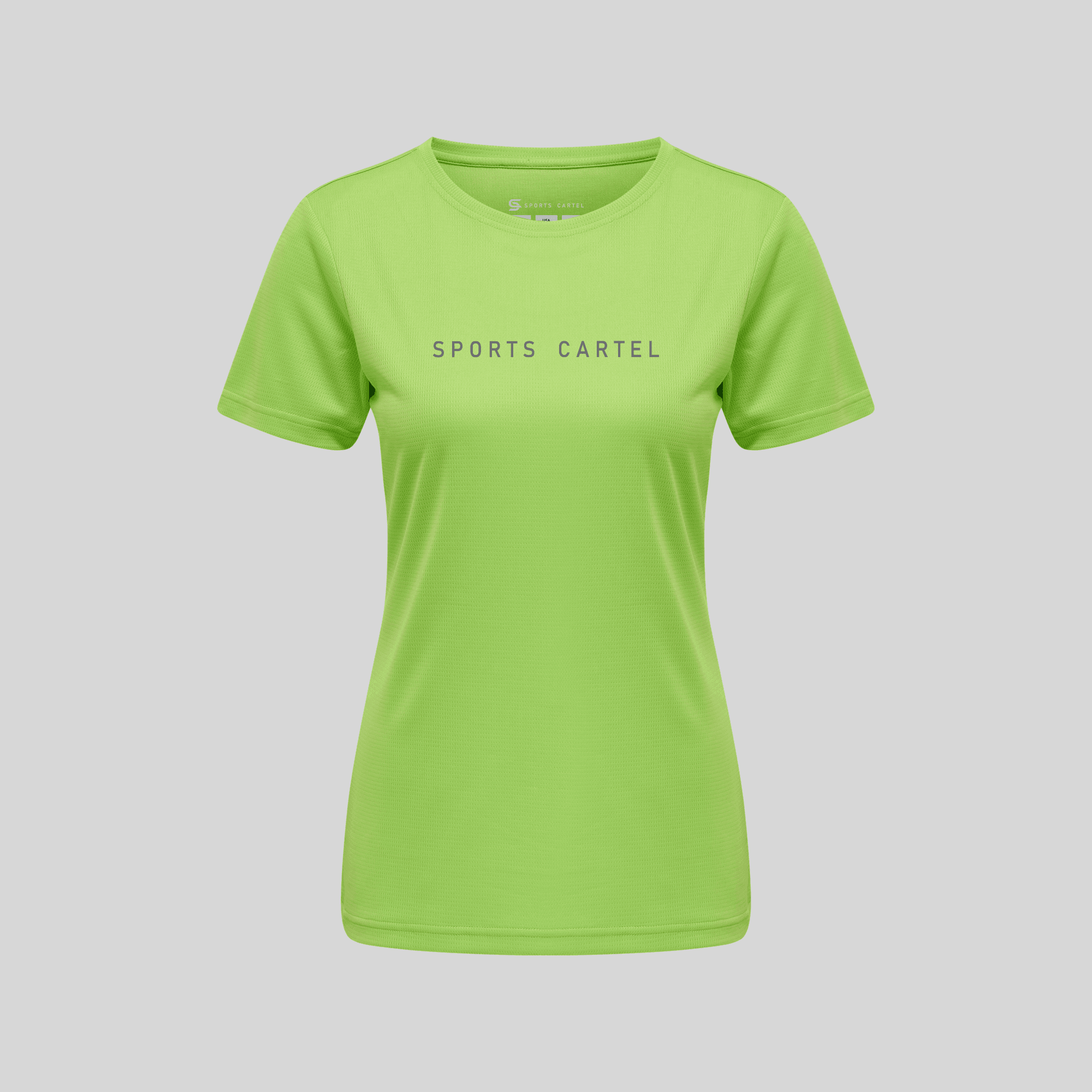 Vigor Tshirt Flou Green Women's - Sports Cartel