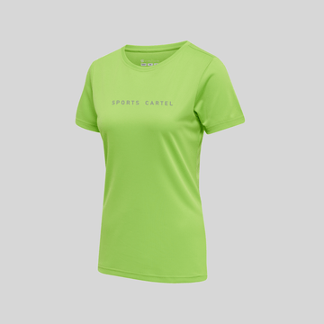 Vigor Tshirt Flou Green Women's - Sports Cartel