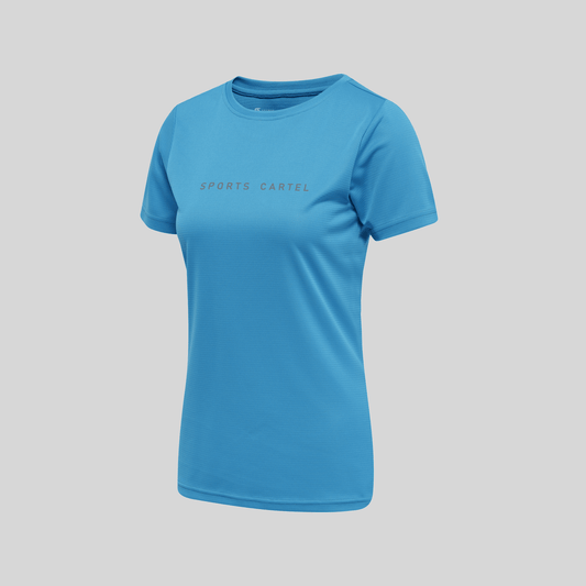 Vigor Tshirt Ocean Blue Women's - Sports Cartel