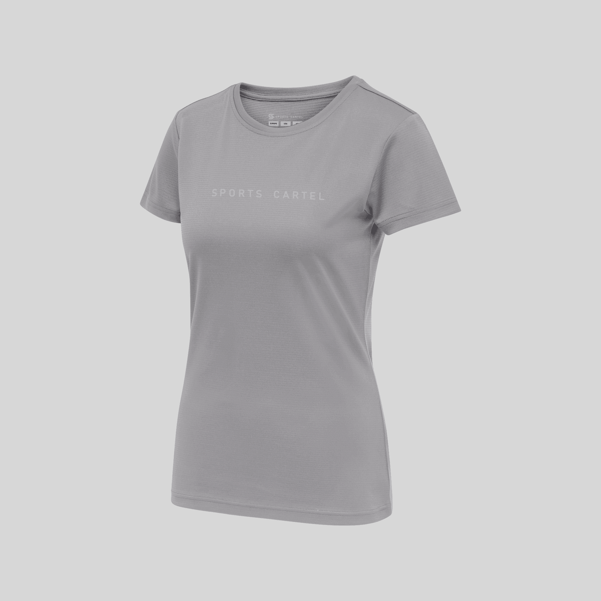 Vigor Tshirt Grey Women's - Sports Cartel
