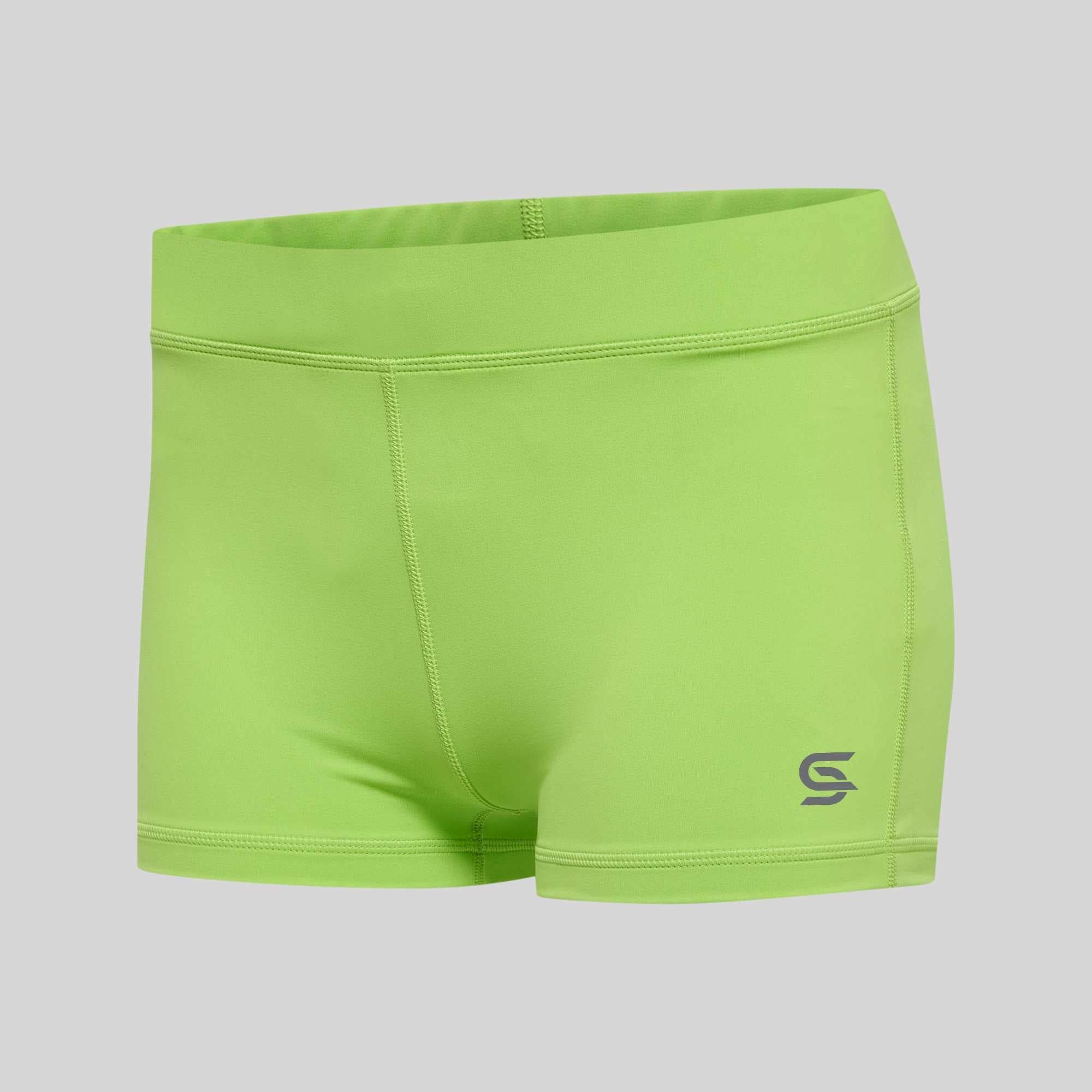 Vigor HotPants Flou Green Women's - Sports Cartel