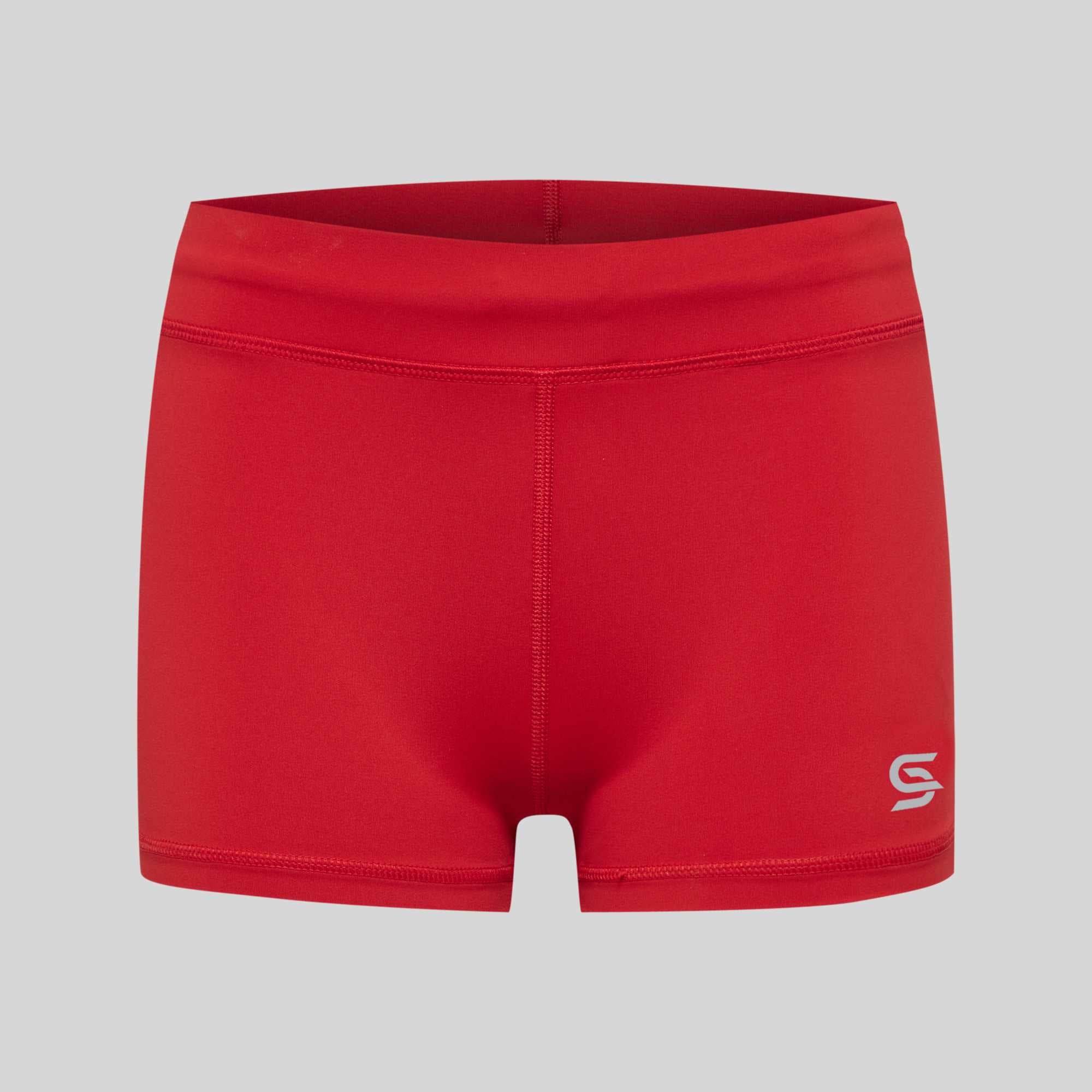 Vigor HotPants Red Women's - Sports Cartel