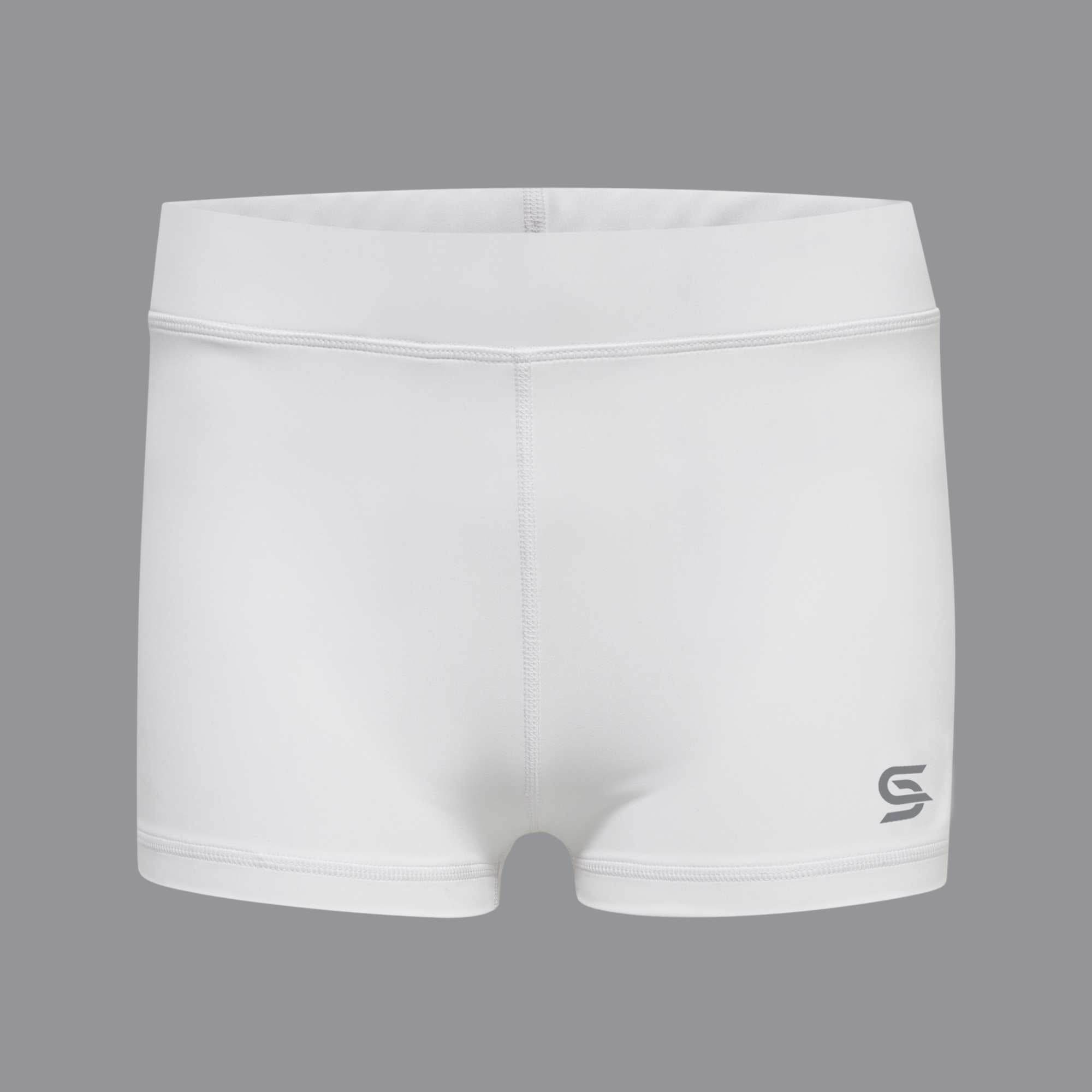 Vigor HotPants White Women's - Sports Cartel