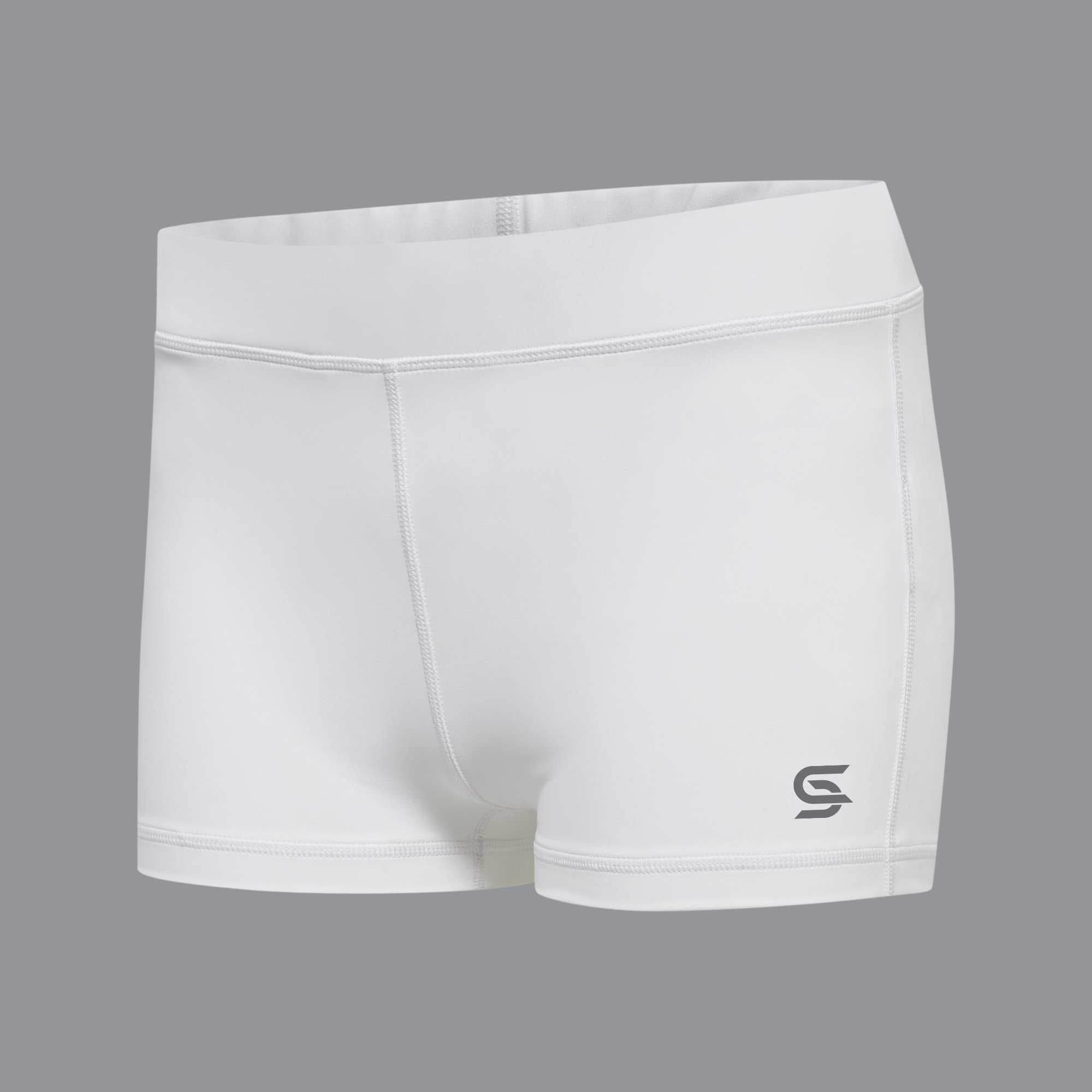 Vigor HotPants White Women's - Sports Cartel