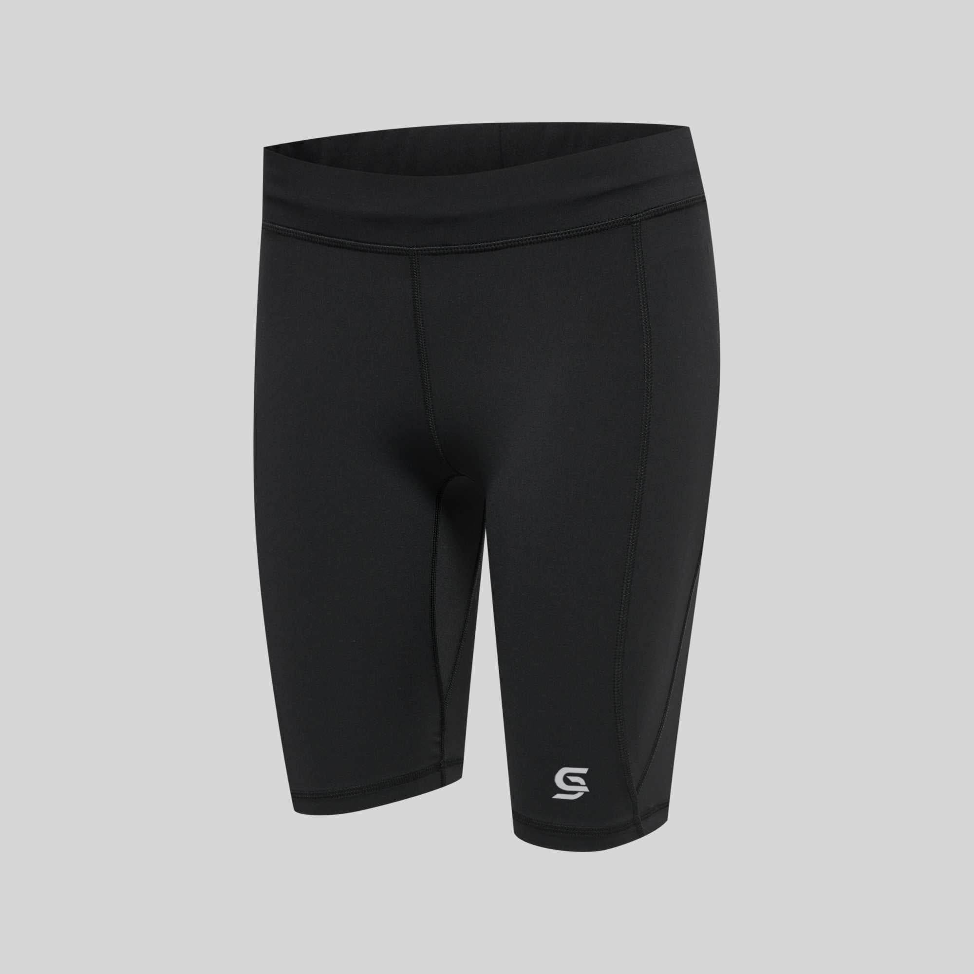 Running Shorts Black Women's - Sports Cartel