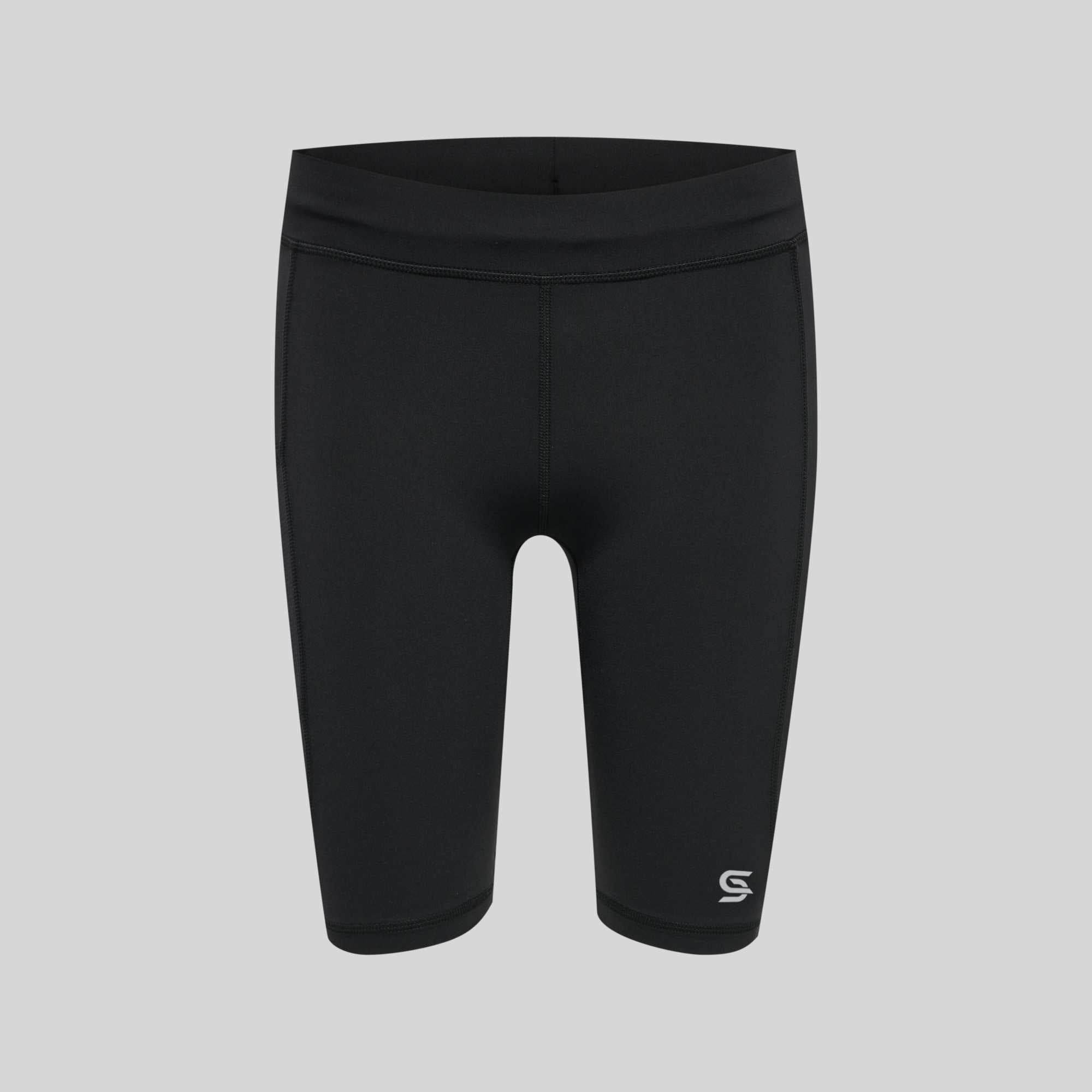 Running Shorts Black Women's - Sports Cartel