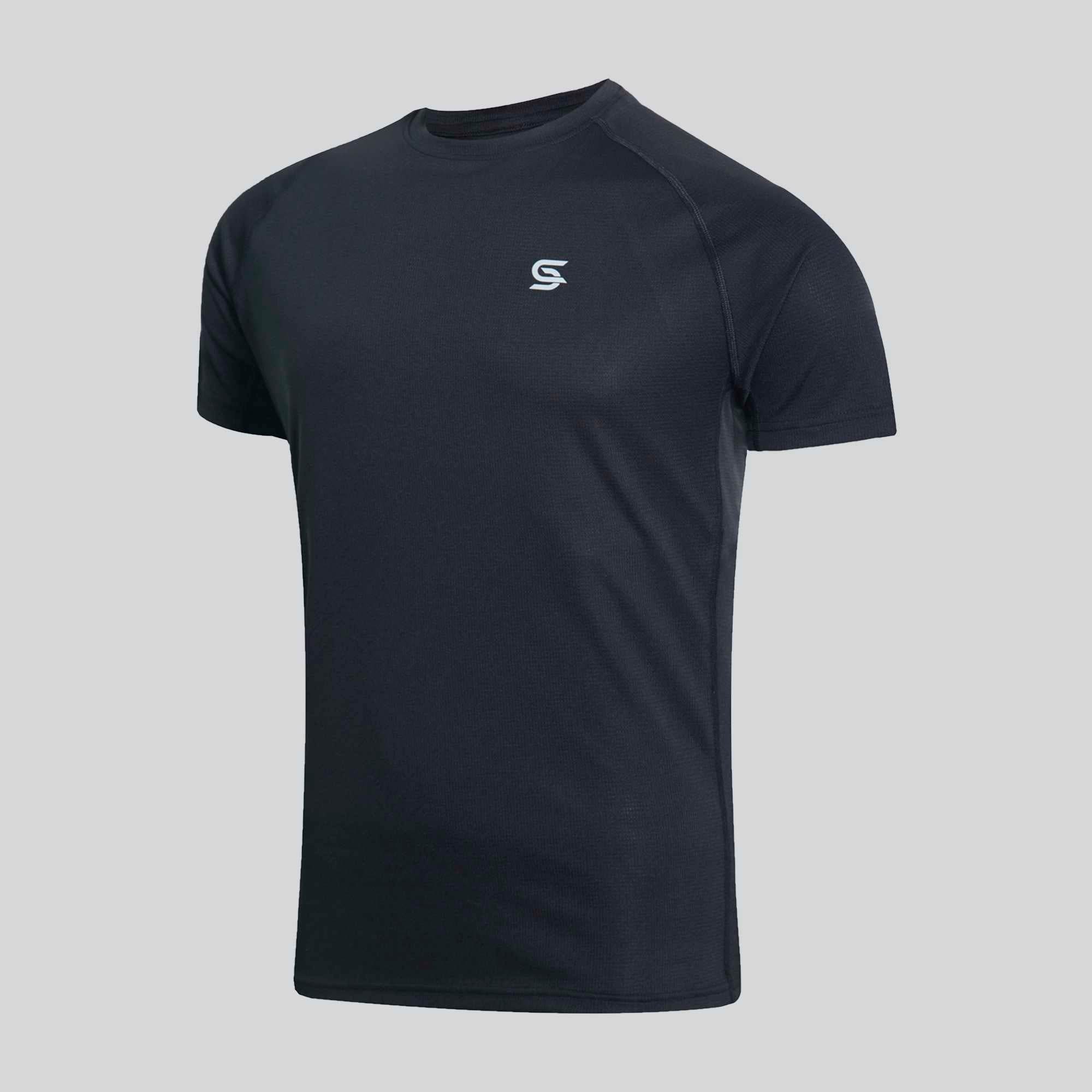 Dynamic Tshirt Black Men's - Sports Cartel