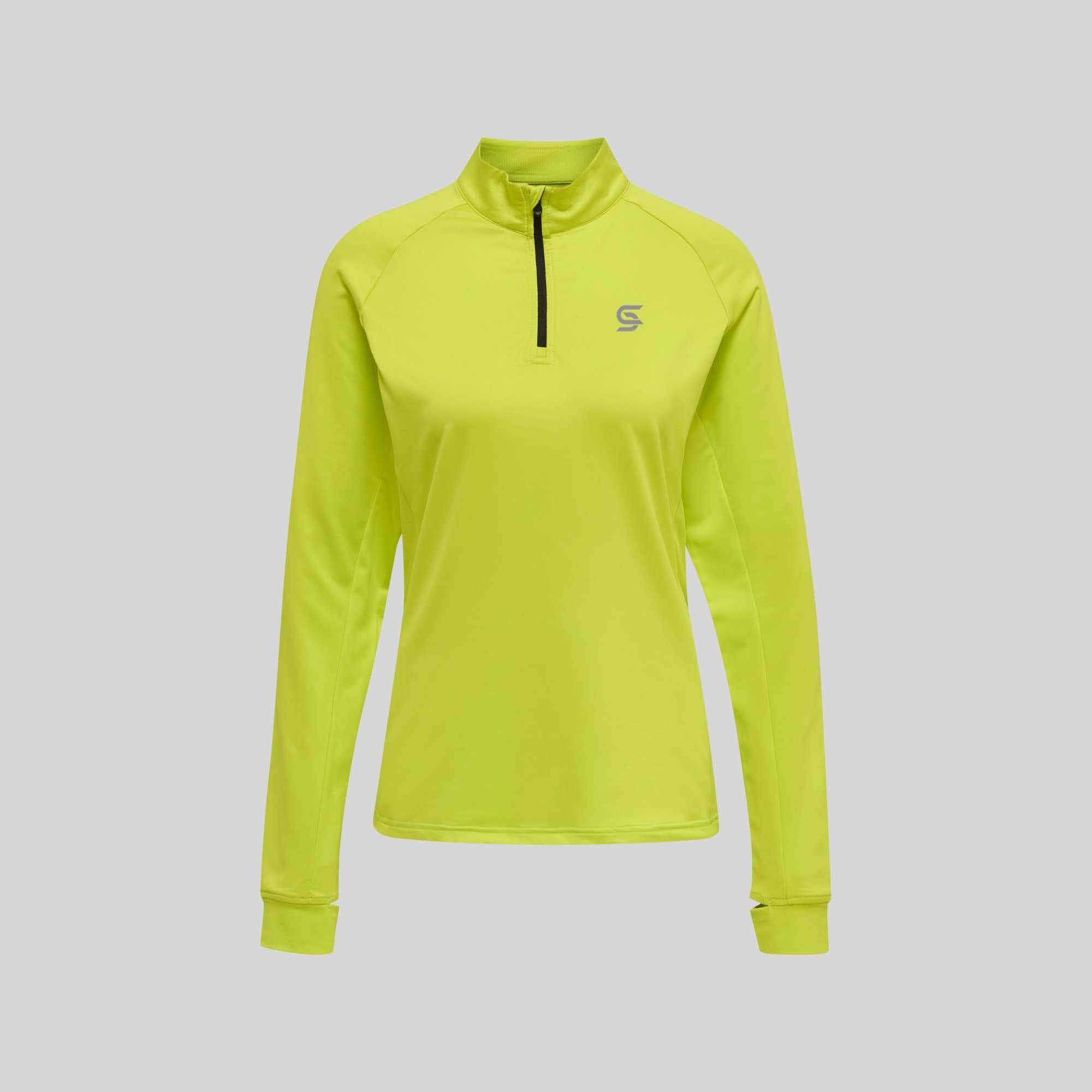 MidLayer Lime Women's - Sports Cartel