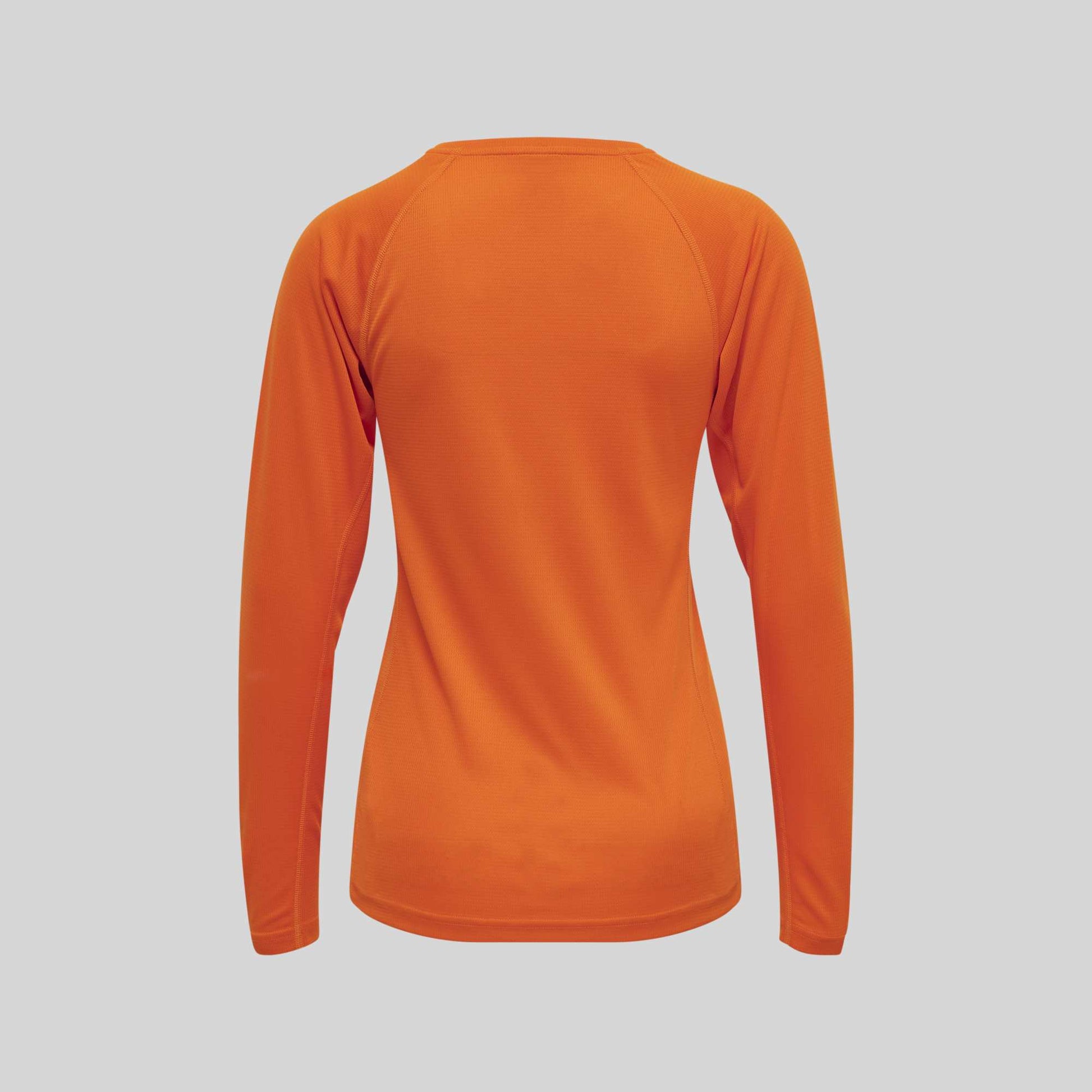 Power Running Tshirt Orange Women's - Sports Cartel