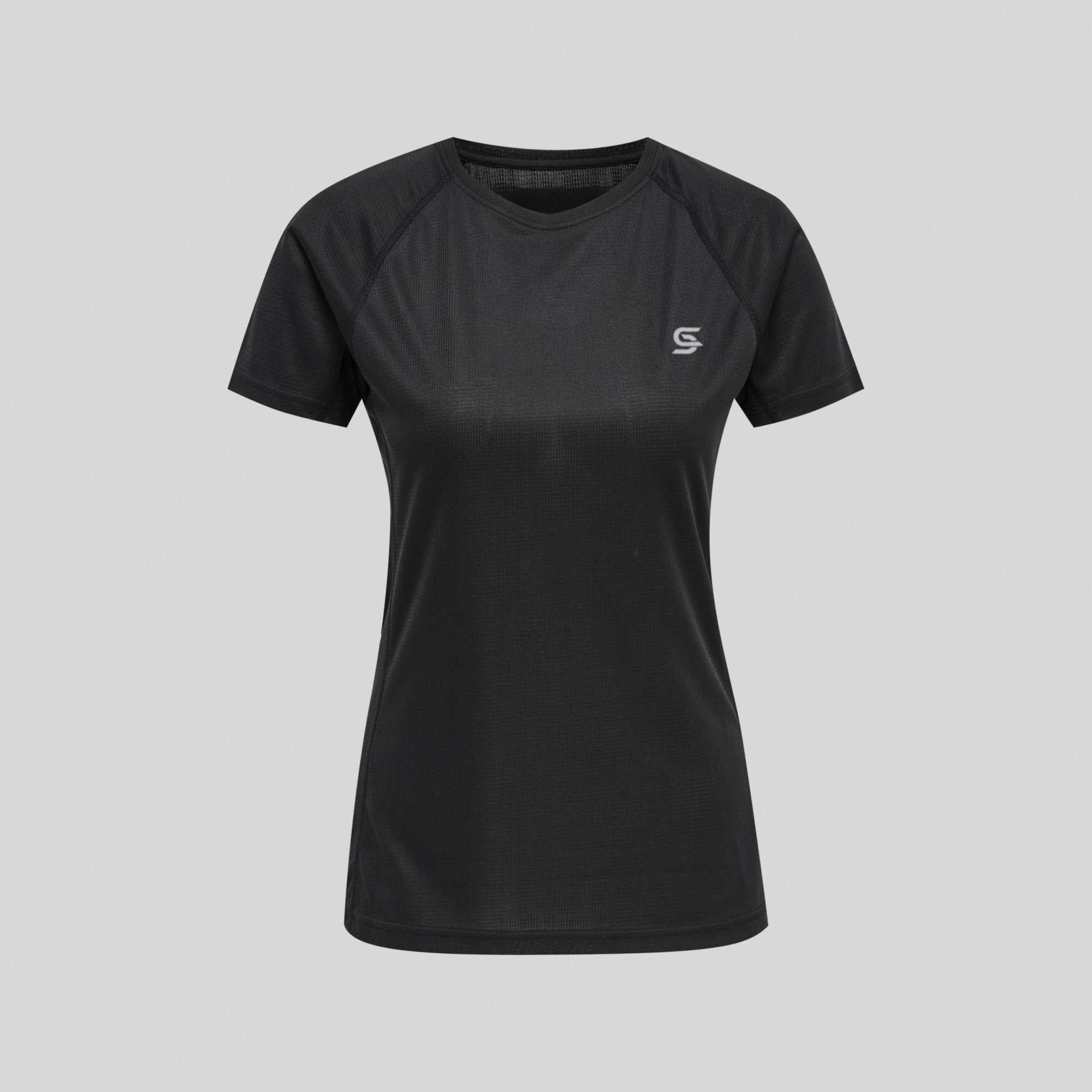 Dynamic Tshirt Black Women's - Sports Cartel